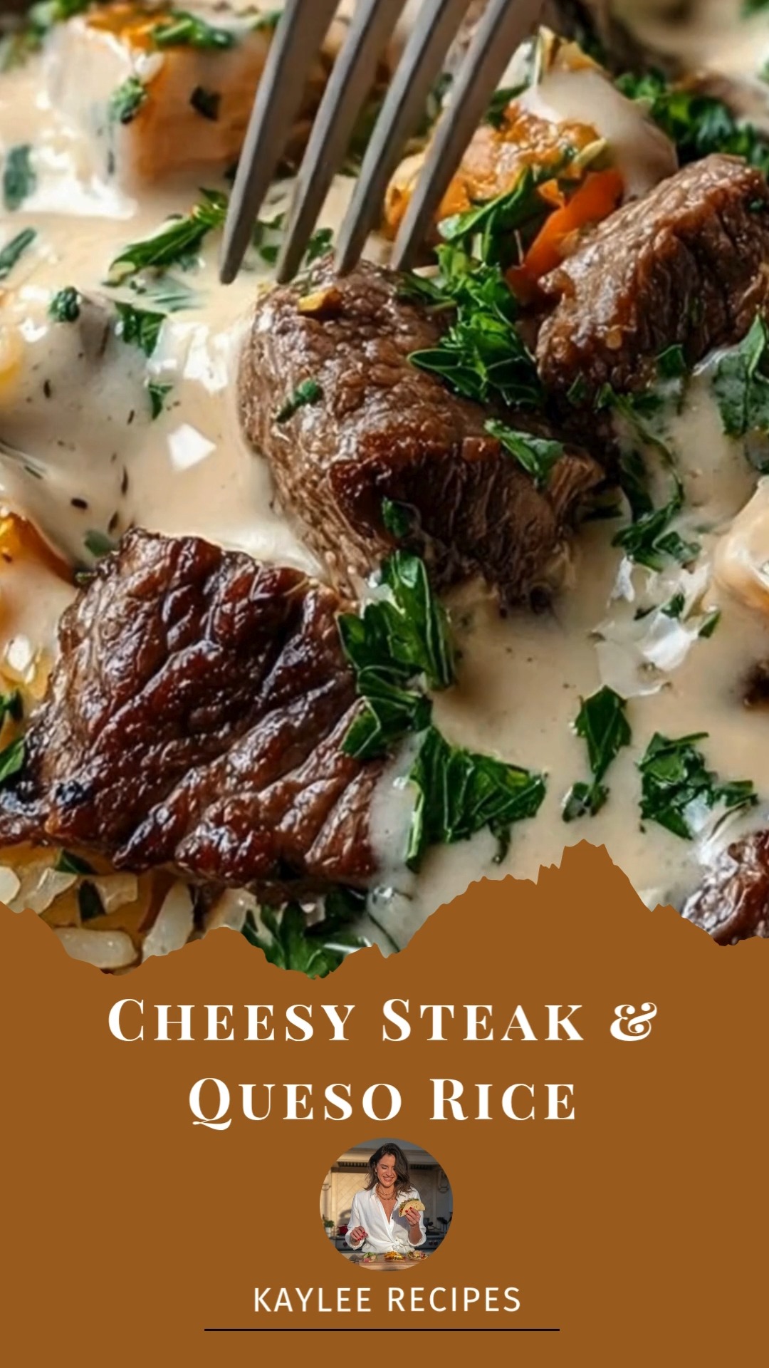 🧀🥩 Cheesy Steak & Queso Rice 🌶️🔥 Tender steak strips, fluffy rice, and ...