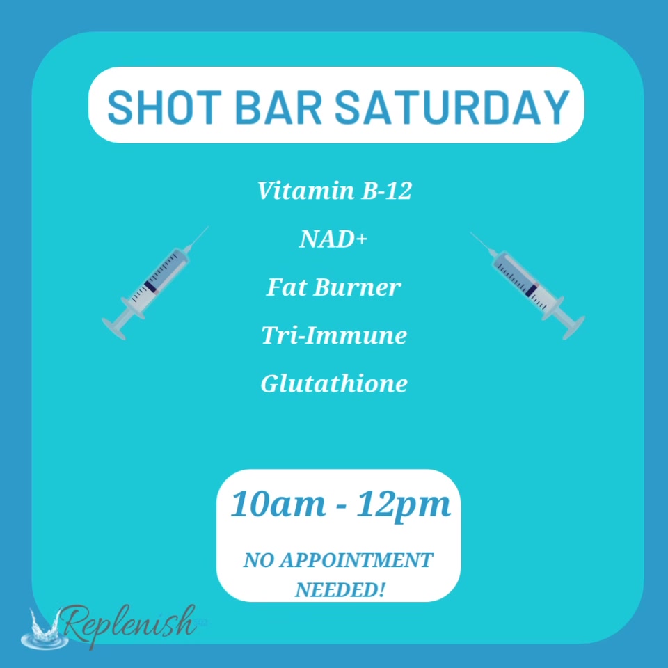 nad glutathione and b12 📣 ANNOUNCEMENT 📣 , 👏We had a great response to our offer for injections last weekend, so we decided to have another “Shot Bar Saturday” offer all of our injections with no appointment Vitamin Injections in Tyler, Bottles:3 bottles Revitalizing