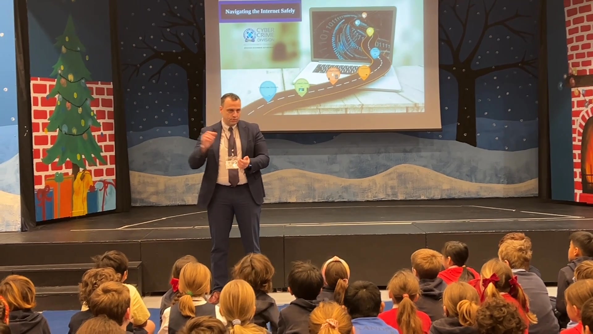 During Internet Safety Week, a special guest from the Greek cybercrime ...