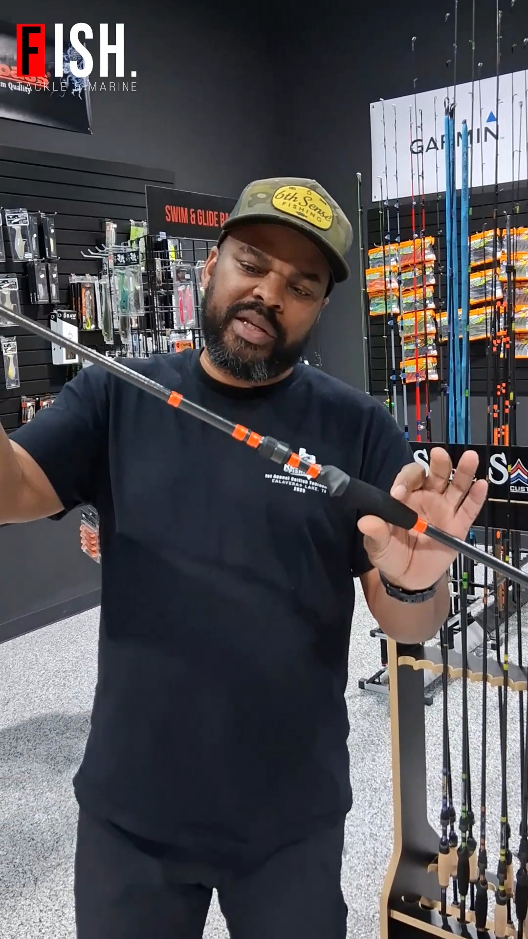 sarge custom fishing rods The M.O.A.R. Medium Light Sarge Custom Rods - Gulf
