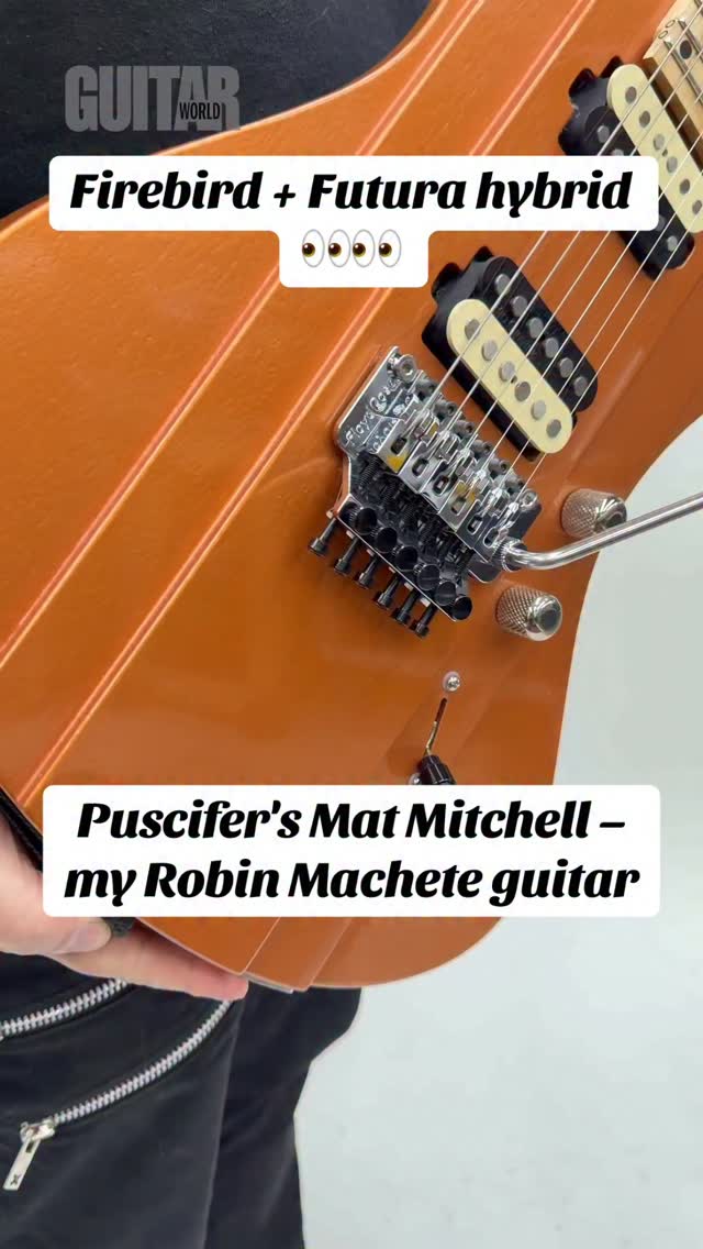 For @puscifer’s @matmitchell, it’s @robinguitars all the way. His ...