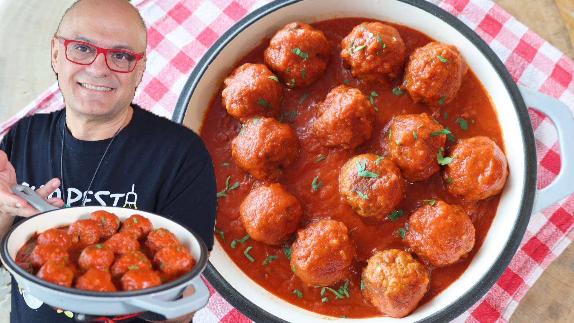 Polpette al Sugo dello Zio Rapa senza Friggere Qui trovi tutto, i miei ...