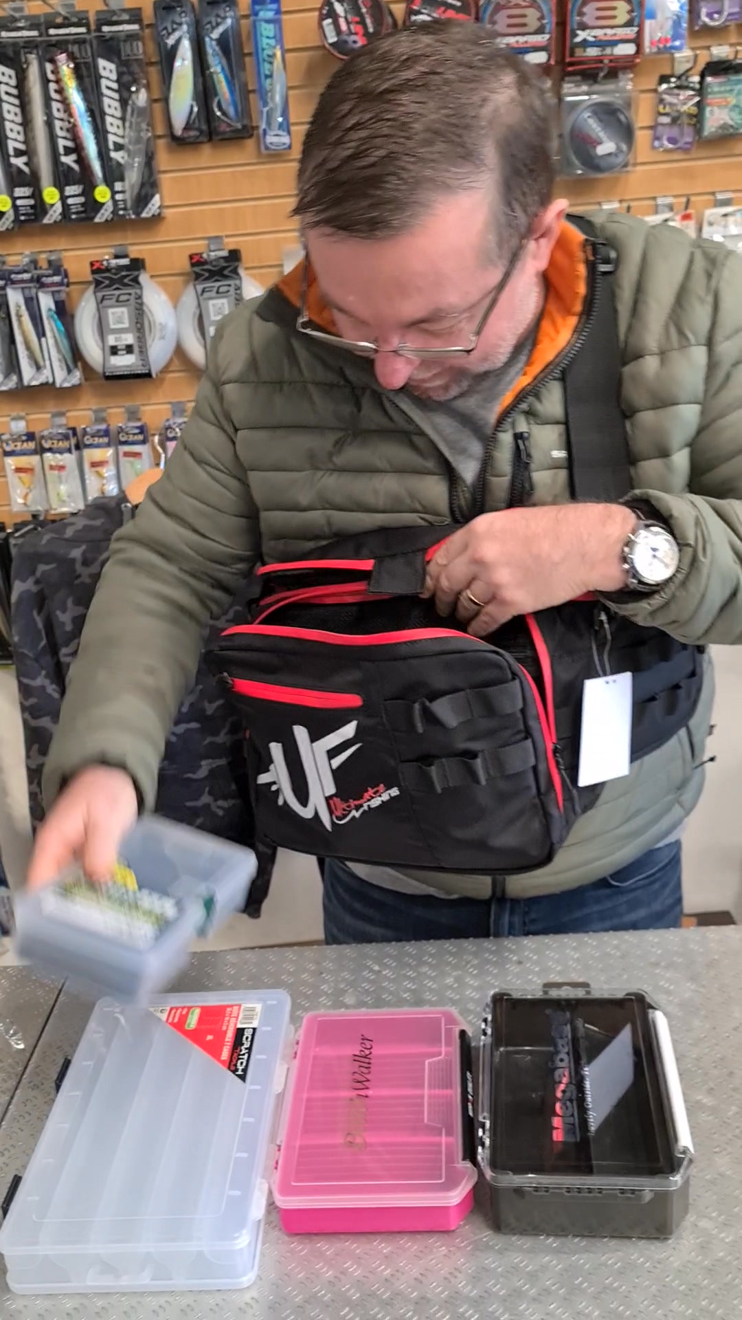 custom fishing lure bags Nomad Tackle Nomad Design Rolls up to 4 lures Well after a couple of