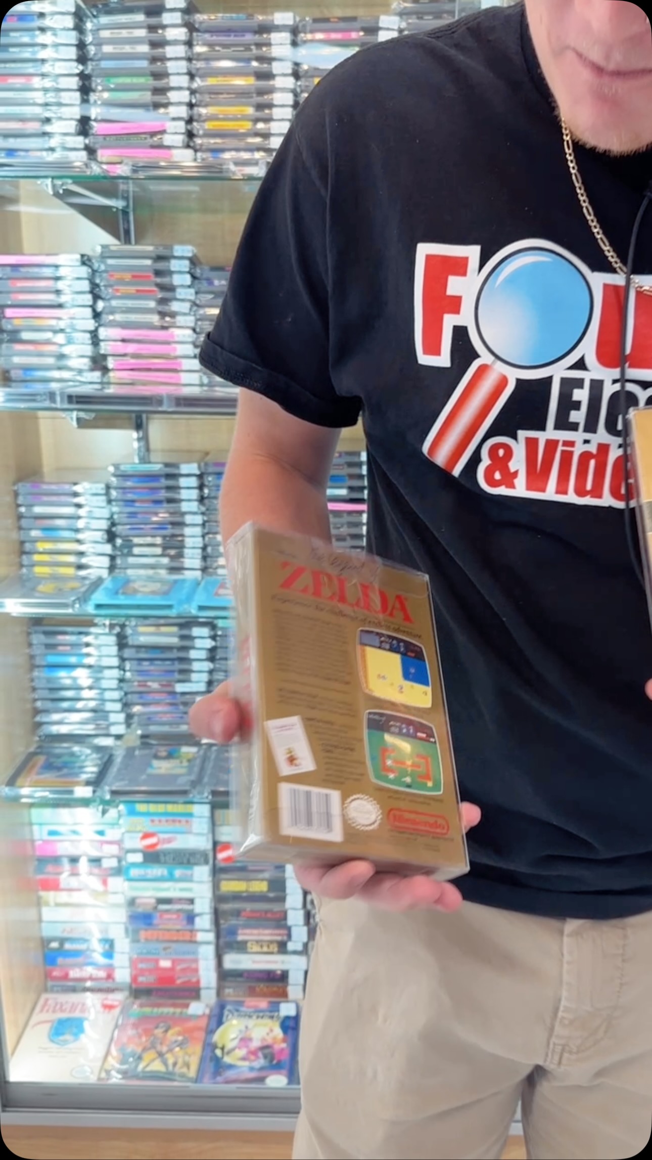LOOK AT THESE CIB ZELDA GAMES FOR THE NES NOW AT FOUND IT