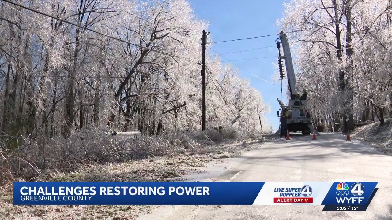 Duke Energy & Blue Ridge Electric crews are working around the clock to ...