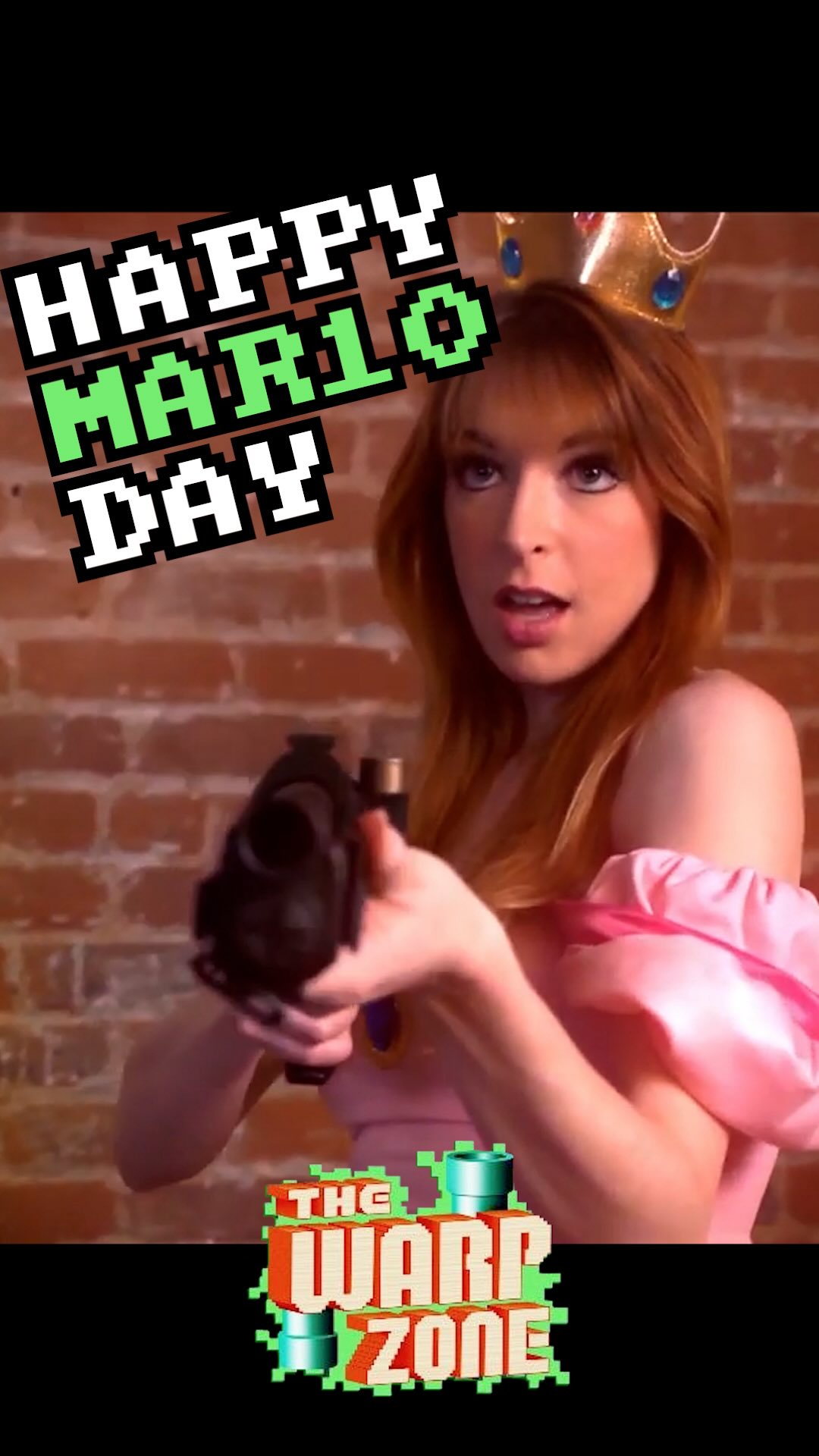 ❤️ peachさま❤️ Don't mess with Peach. 🍑😎 My first ever video with @thewarpzone