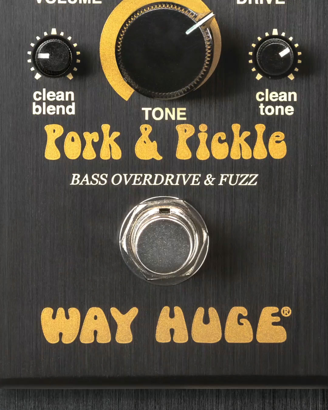 Way Huge Smalls Pork & Pickle bass overdrive and fuzz pedal