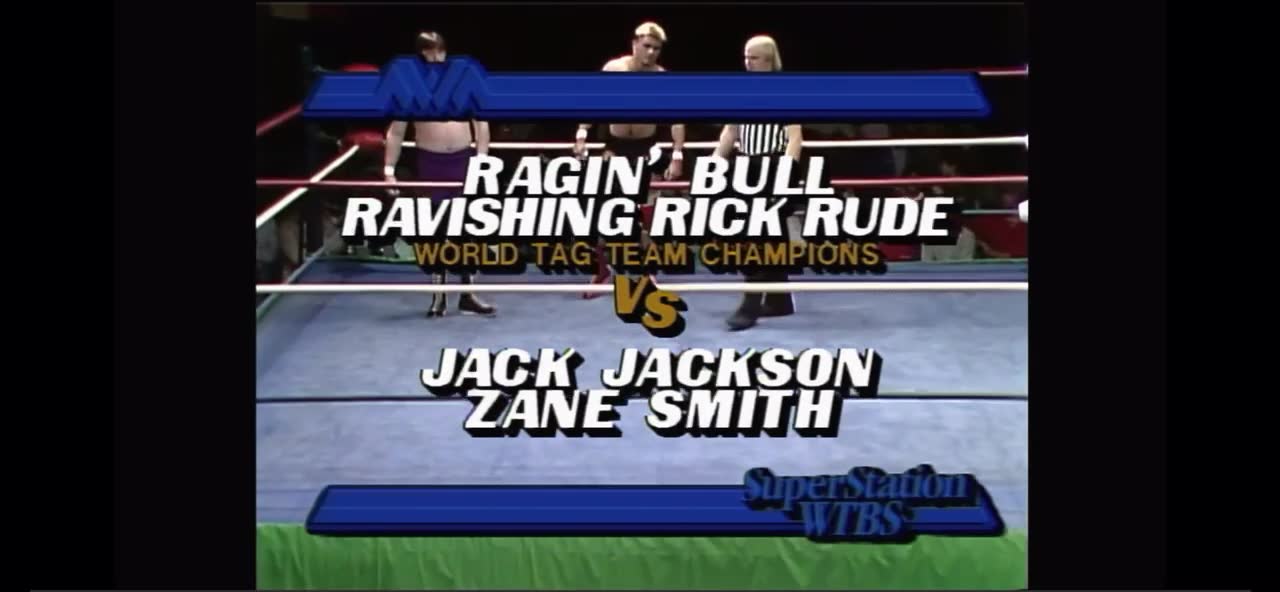 On This Day in Wrestling History - World Tag Team Champions Rick Rude ...