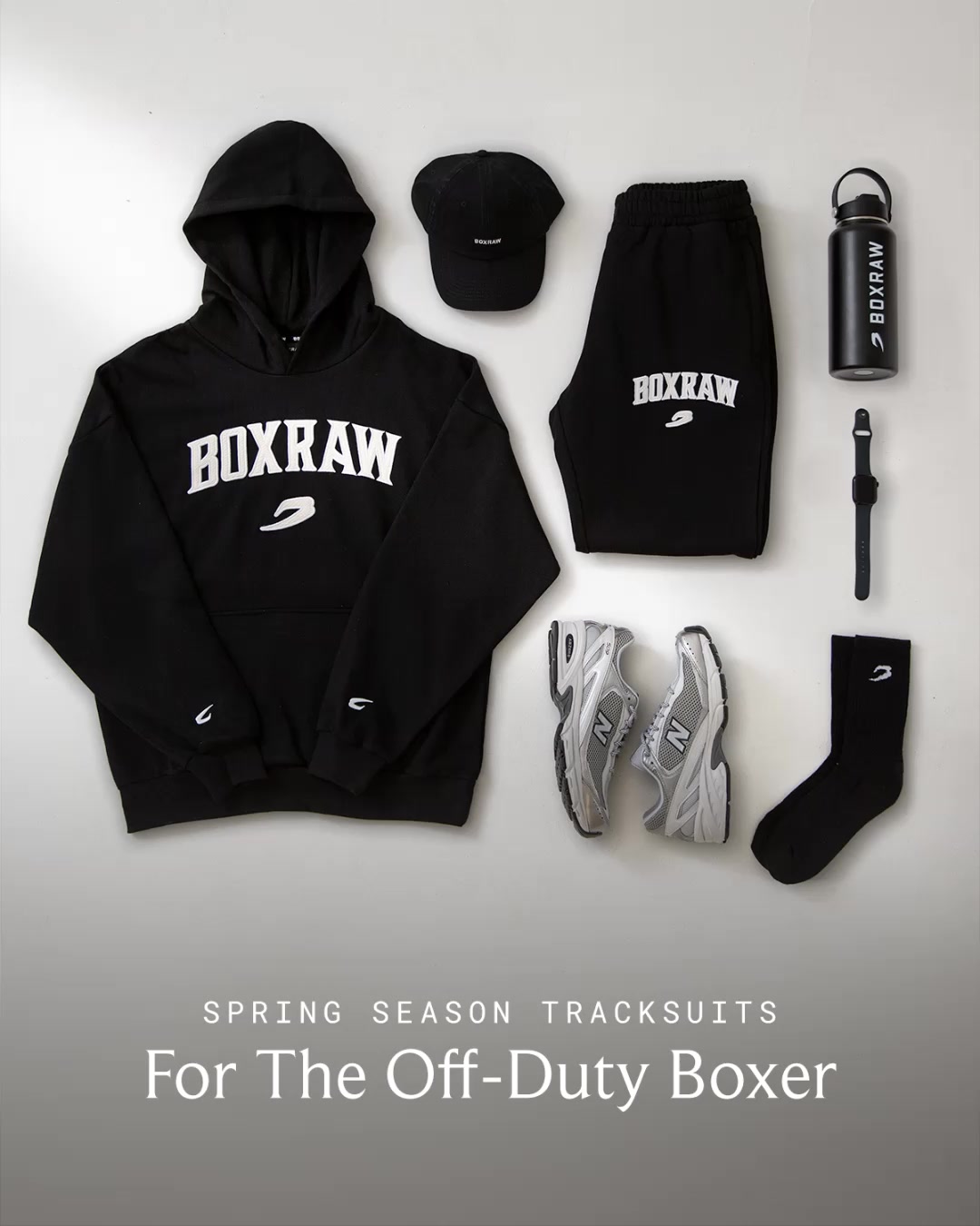 All-day wear. Effortless comfort. Tracksuits built for the off