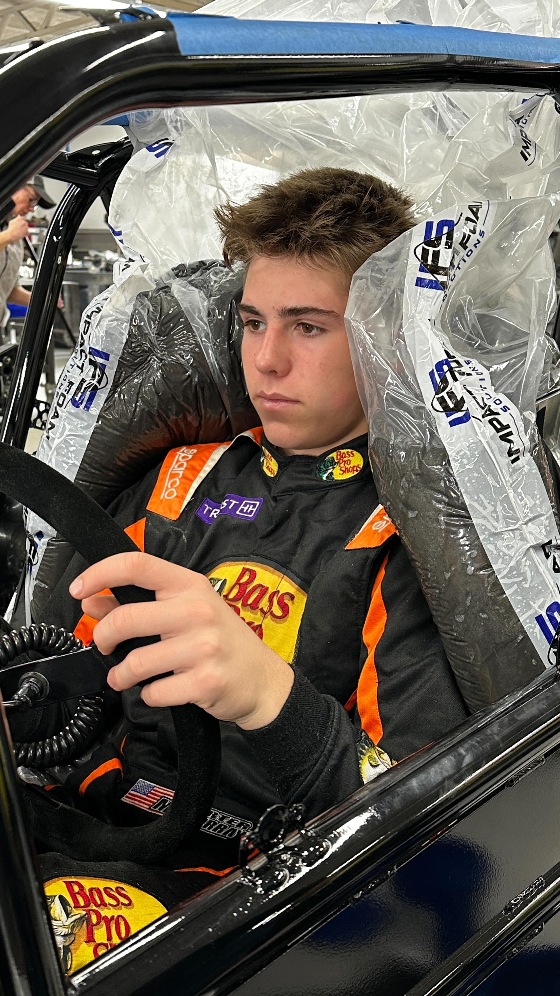 Carter McMurray made his Smart Modified Debut on March 1 with a top 5 ...