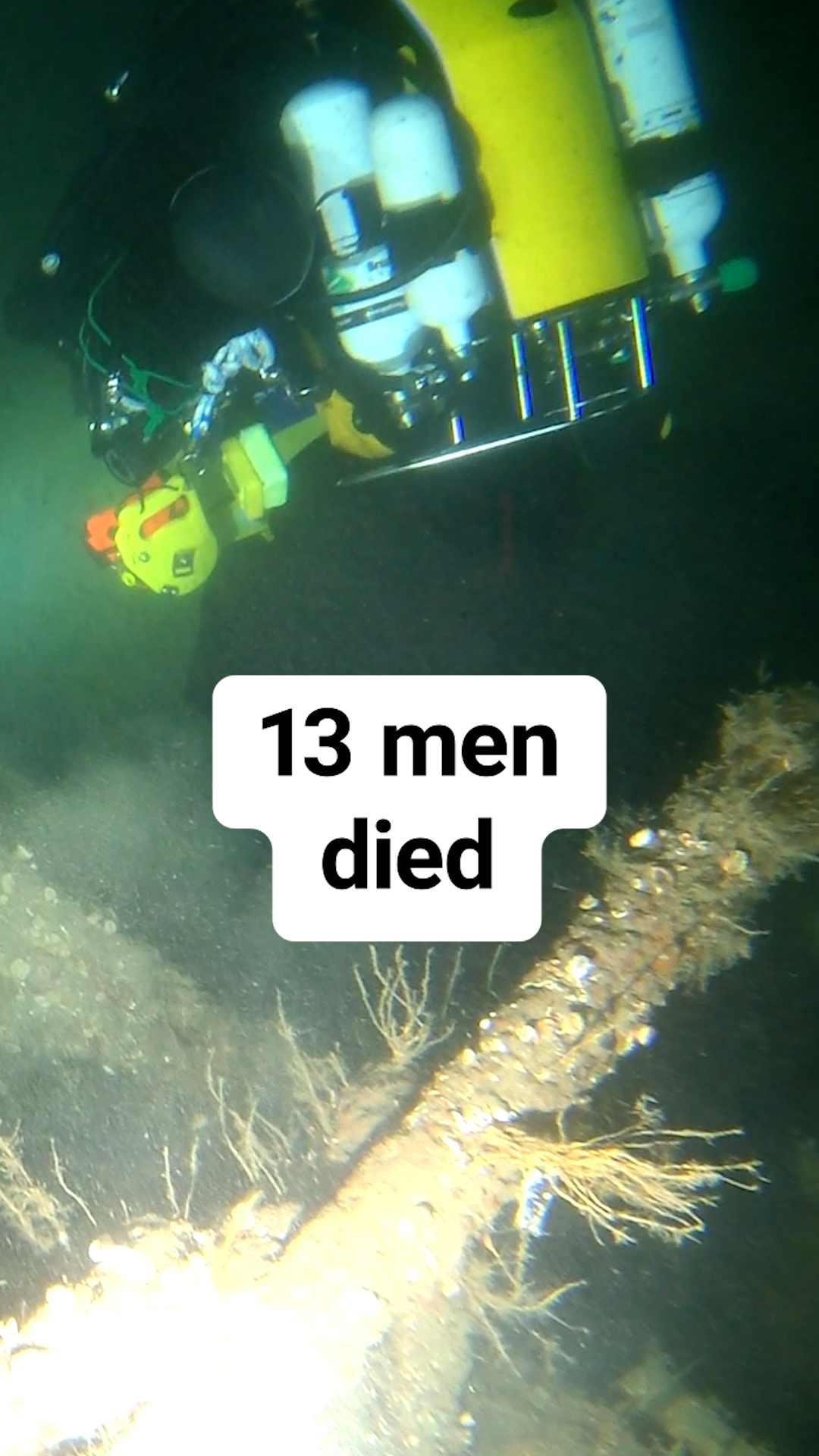 105 years ago, the SS Express vanished off Orkney. At 85m deep, we ...