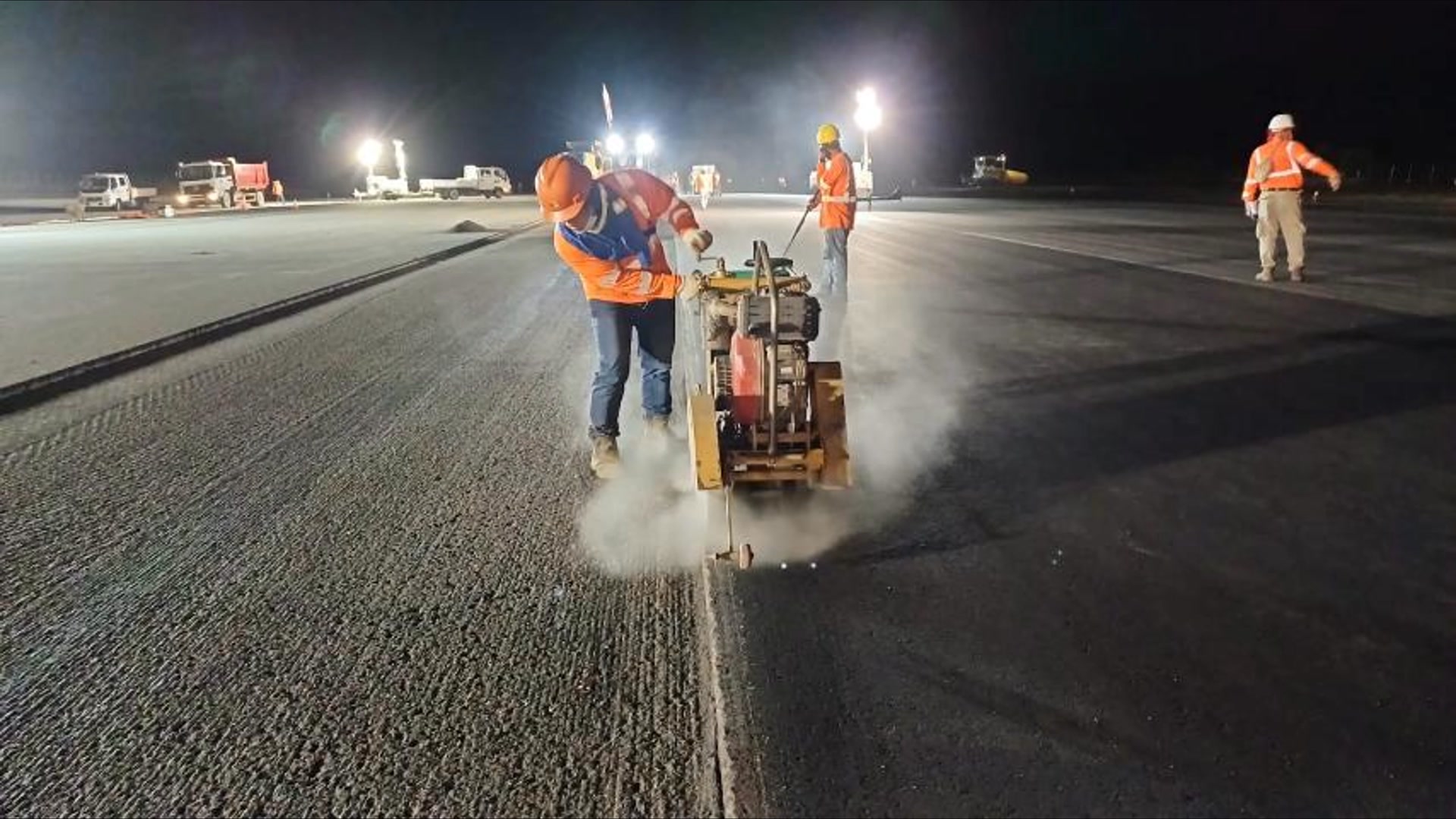 The Runway 25/7 Asphalt Concrete Re-Paving project has reached ...