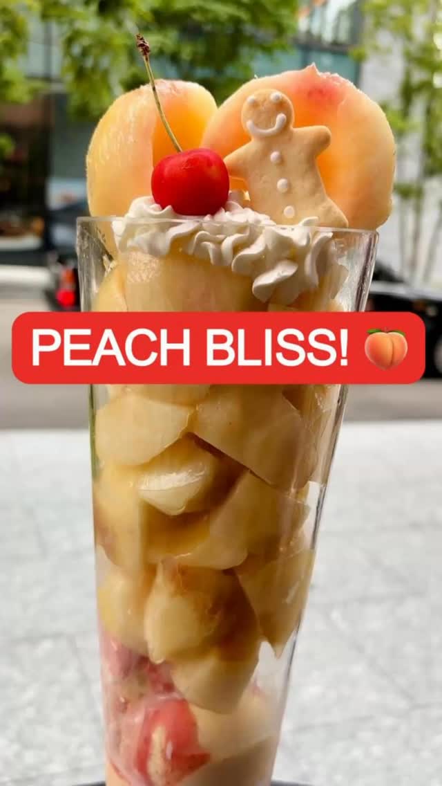 🍑 Peach Bliss is here! 🍑 The strawberry tower was already