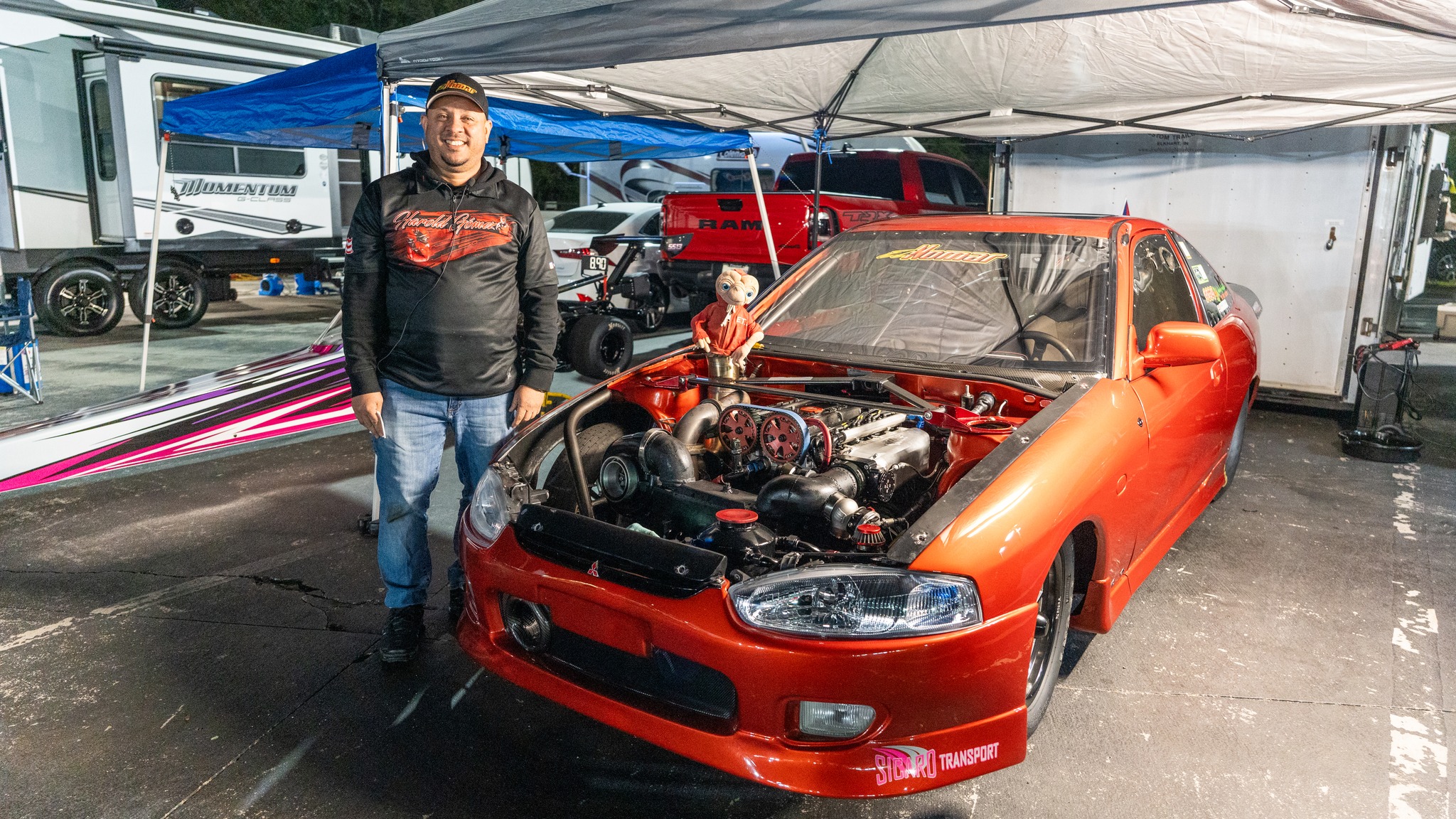 1997 Mitsubishi Mirage with 590hp Eclipse motor