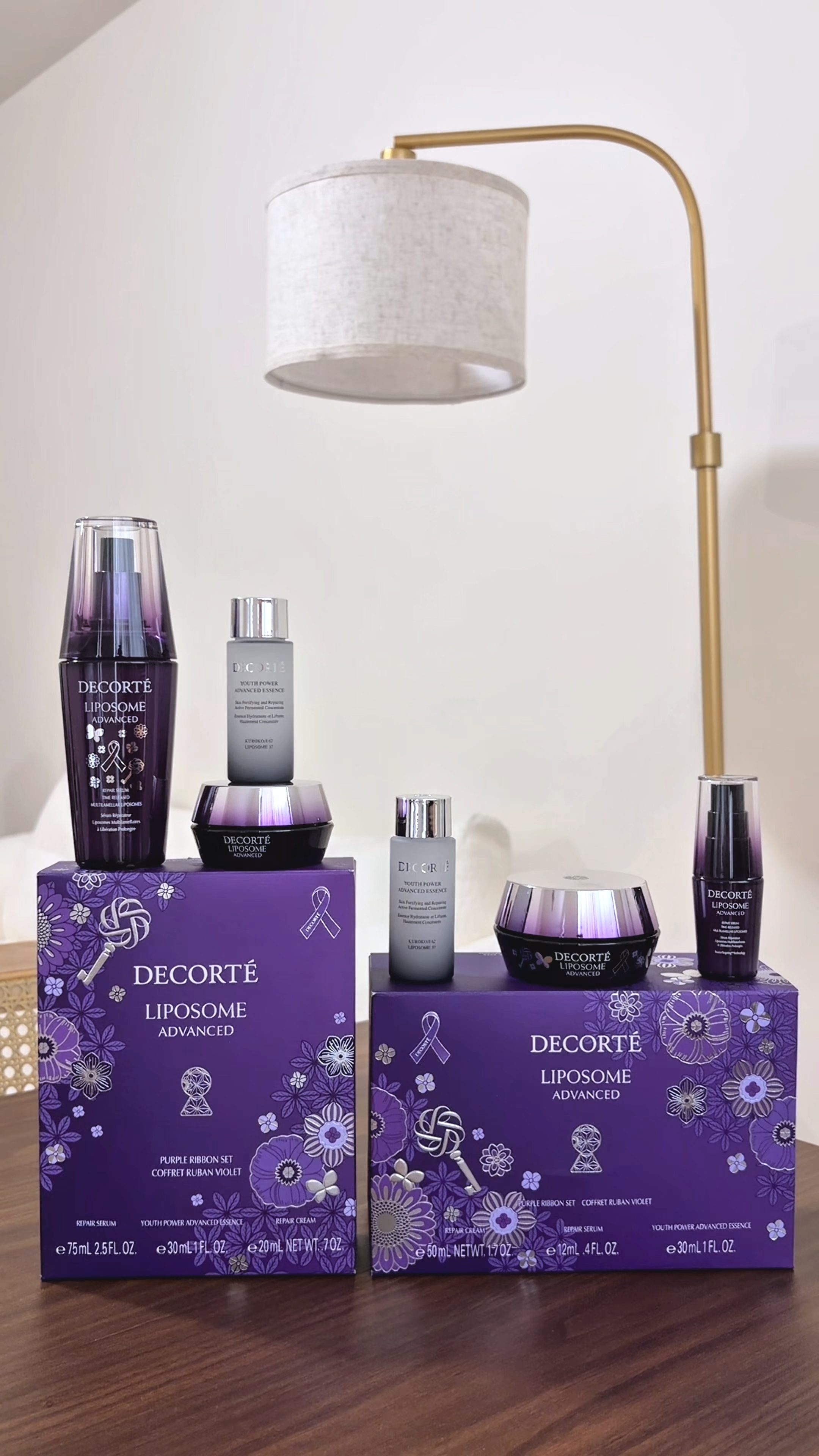 Four years of giving. 💜​ ​ DECORTÉ is proud to continue the