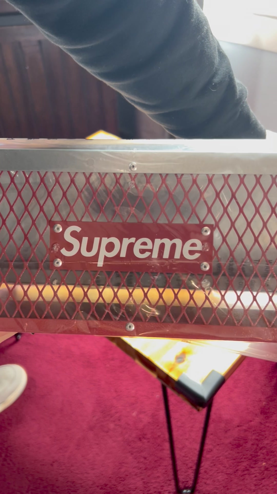 Supreme X Coleman Grill unboxing. | KrayZmnd