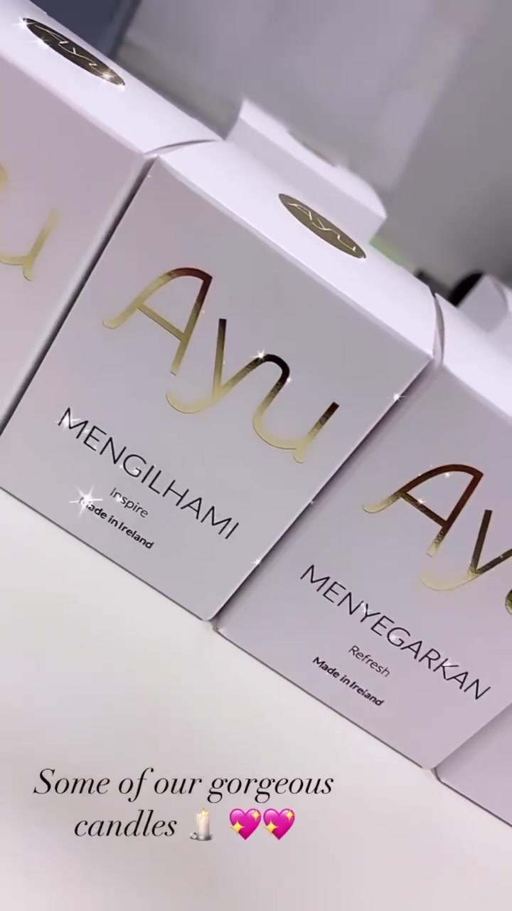 Sneak peek at our Ayu candles 🕯 💖 | AYU