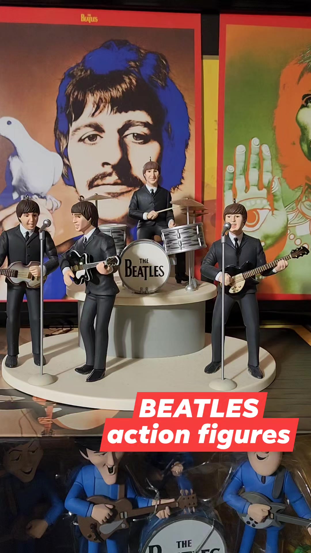 THE BEATLES Hamilton figure set 1991
