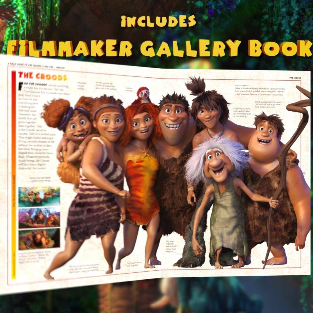 Poster Dreamworks Animation Watch Croods On Demand The Croods: A