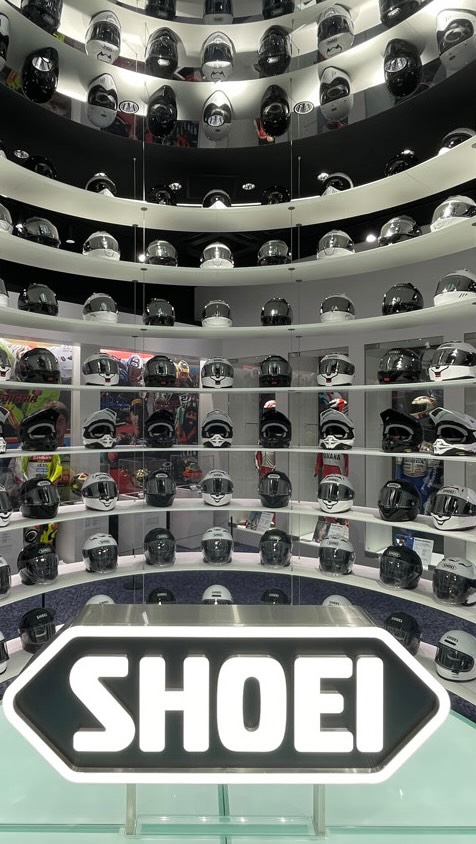 SHOEI HELMET PARK ⛑️🪖 Welcome to the brand-new SHOEI Helmet