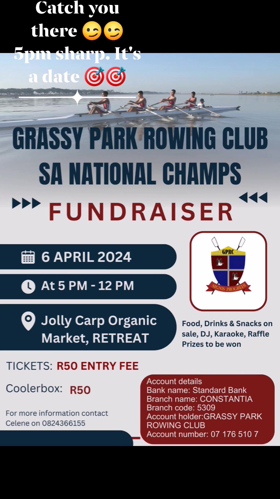 Grassy Park Rowing Club added a... - Grassy Park Rowing Club