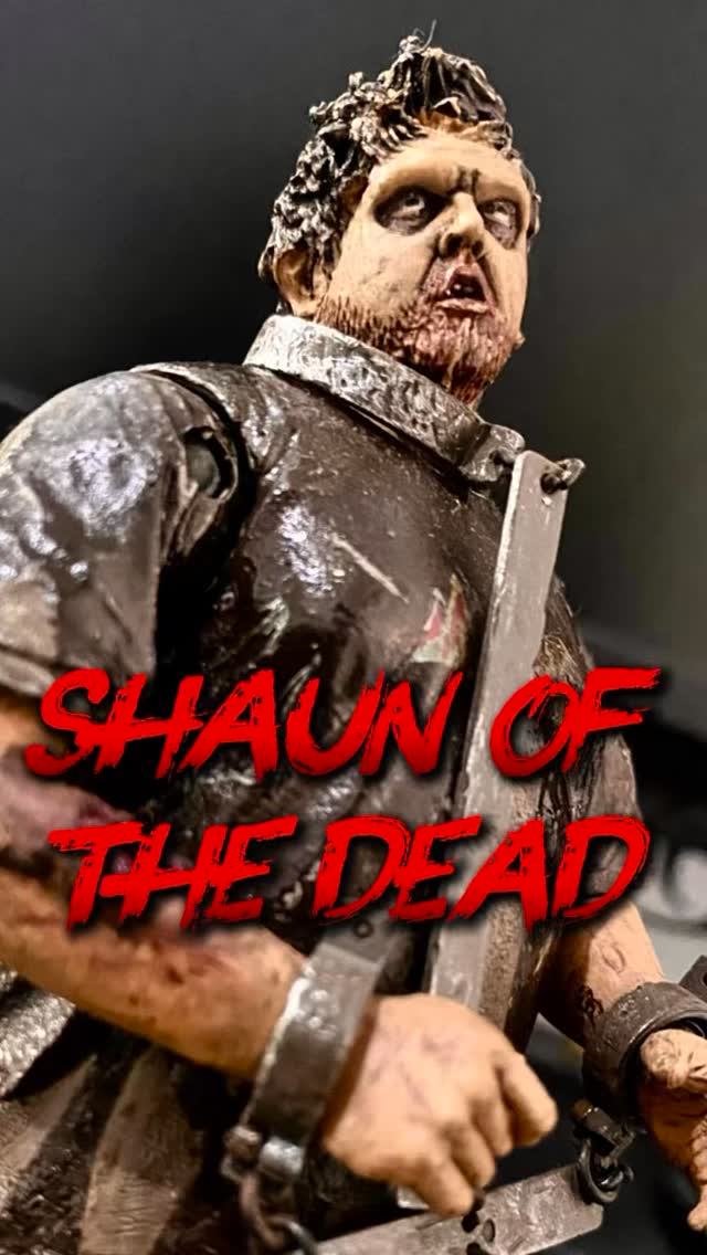 This is the RARE UNRELEASED NECA Zombie Ed from Shaun of the Dead