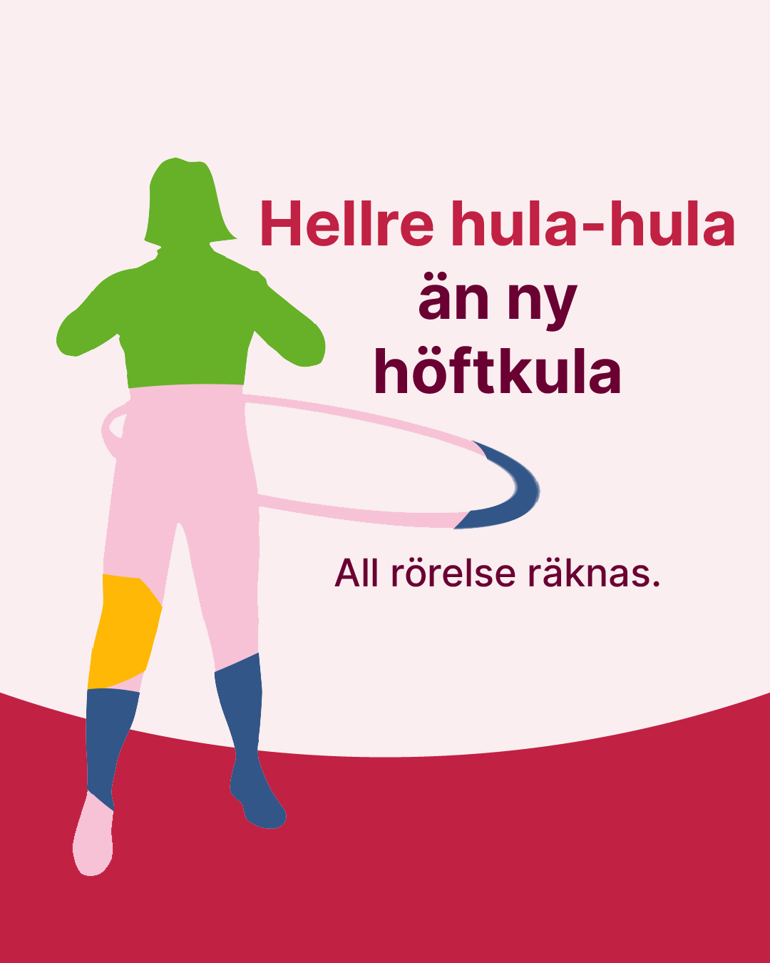 🏃‍ ️ All rörelse räknas oavsett hur, när och var du höjer din puls ...