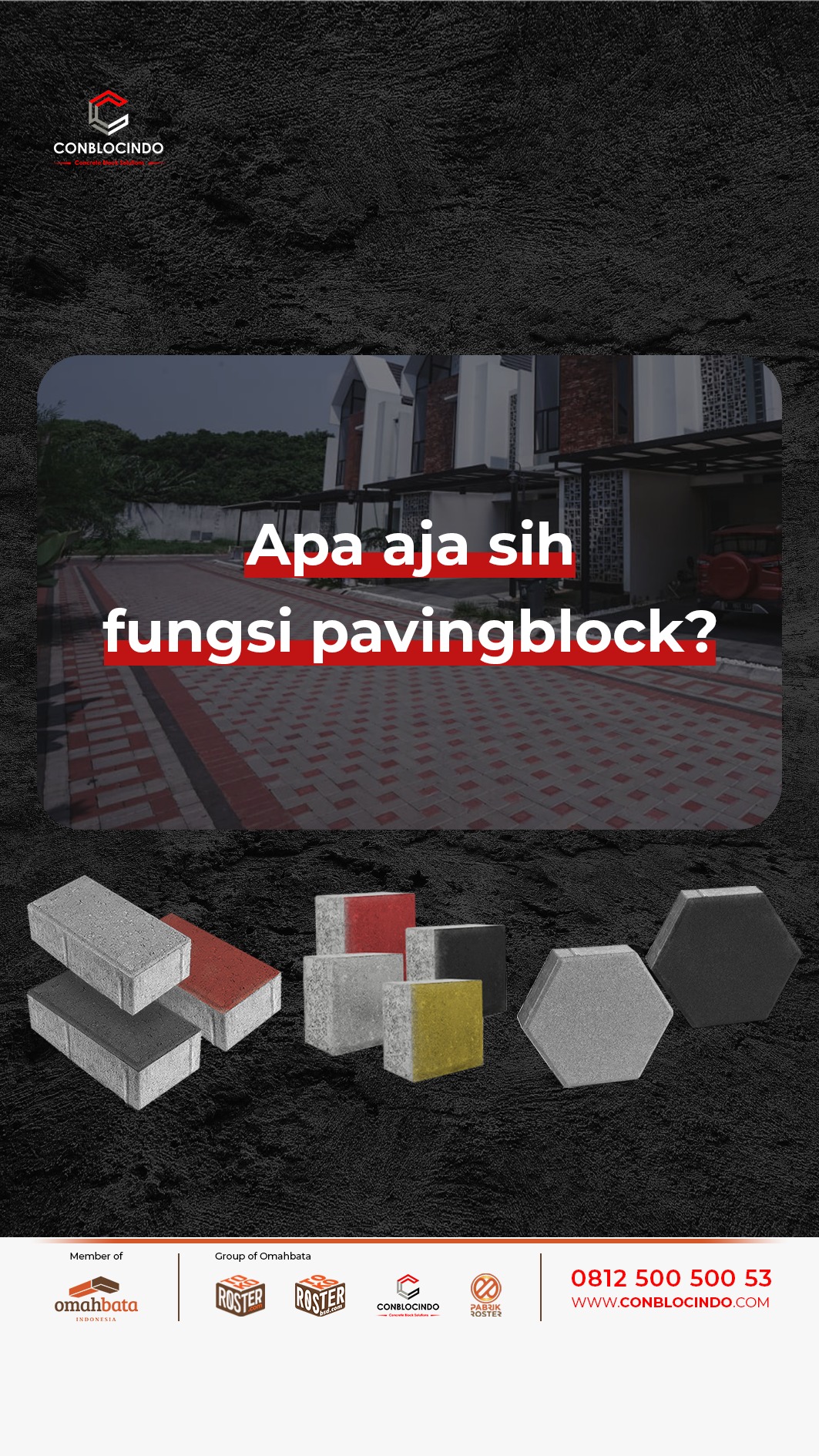 Apasih tujuan dan manfaat menggunakan paving block? Yuk! simak video ...