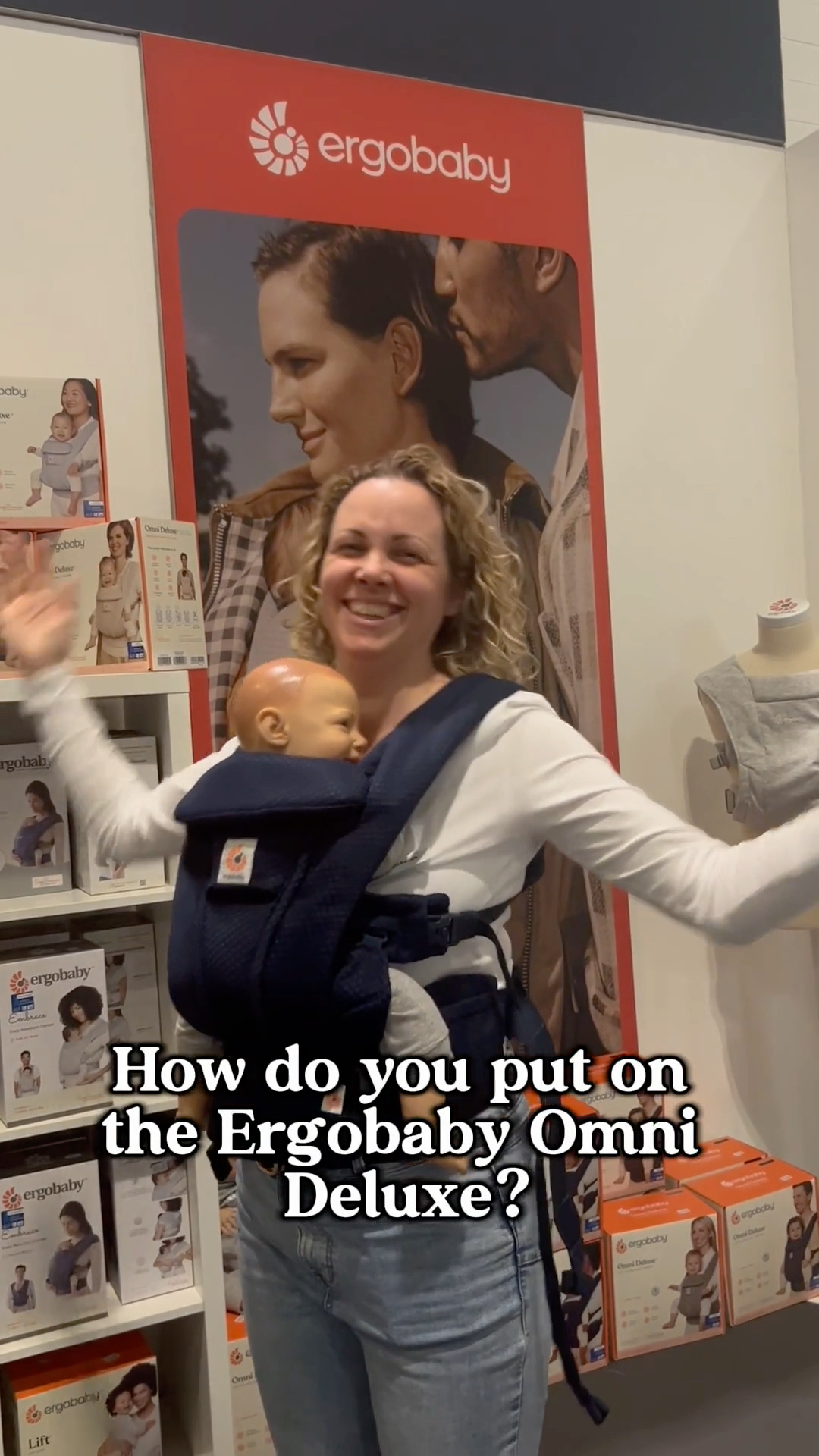How do you put on Ergobaby Omni Deluxe? 🧡 We received an expert