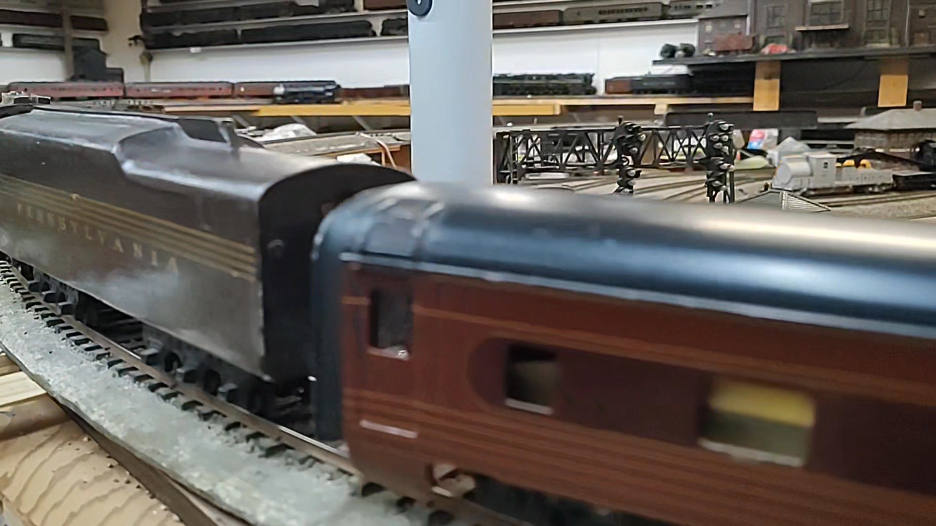 Walthers O scale streamlined steam engine designed for use at the New ...