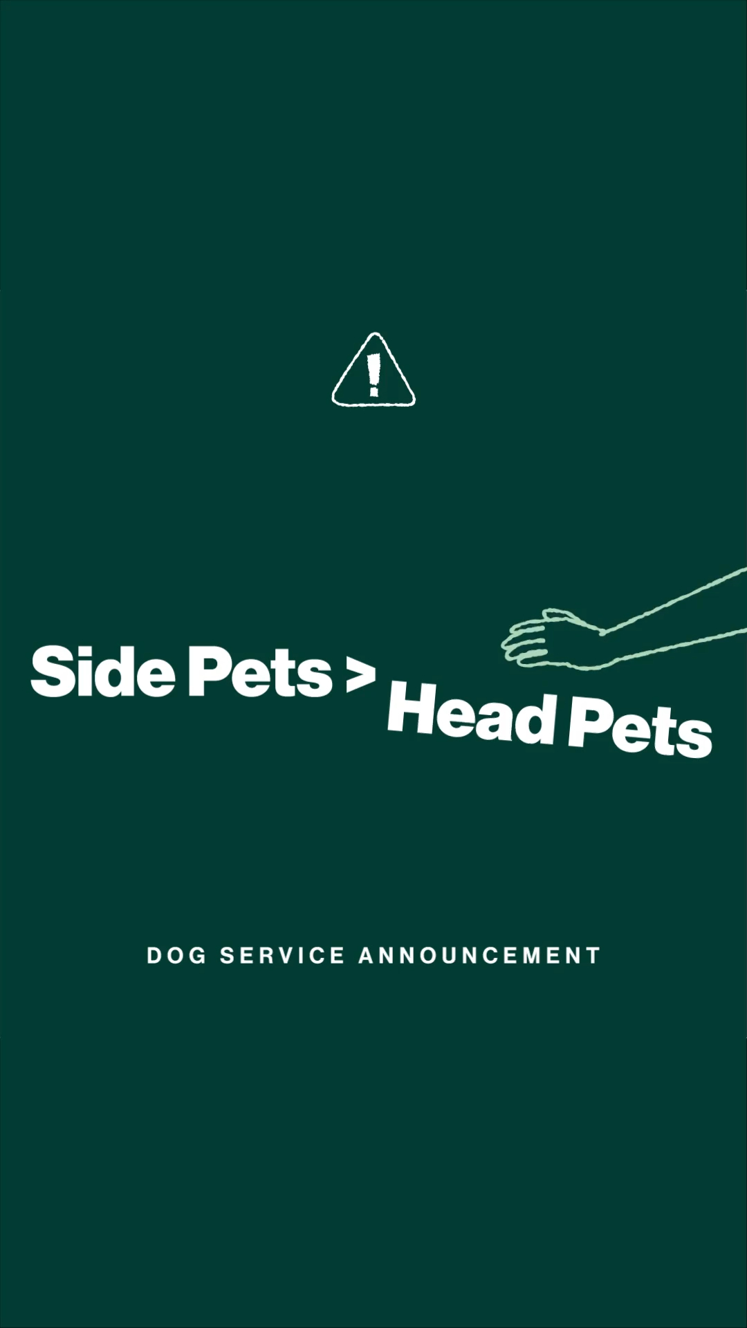 Petting a dog on the head might seem like a natural way to say hello ...