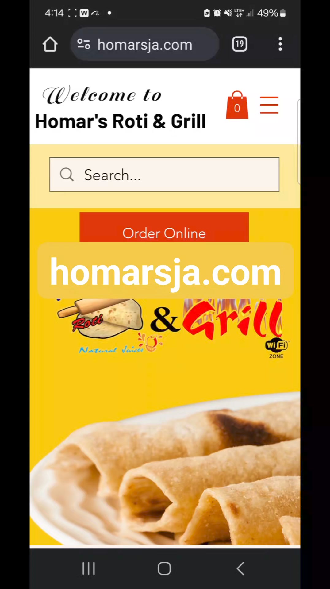 Homar`s Roti & Grill | May Pen