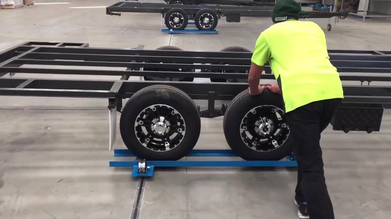Here’s a quick video of our tandem axel track trolleys in use! | SRA ...