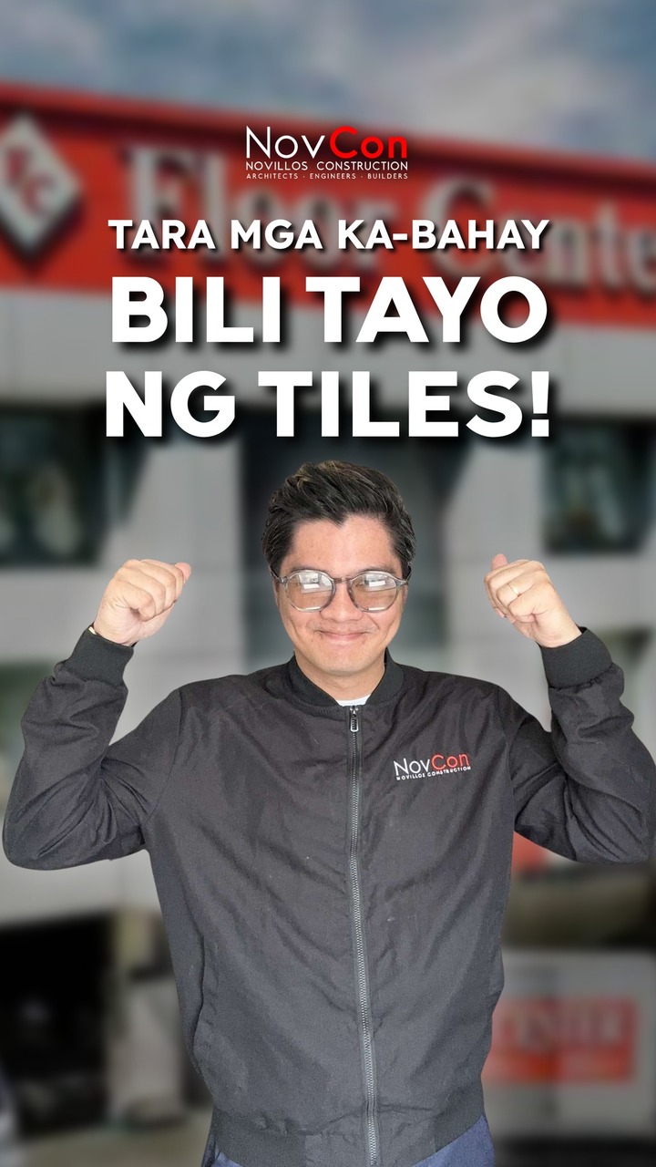 Tara mga ka-bahay bili tayo ng tiles 👋 #novcon #novconph #novcontv # ...