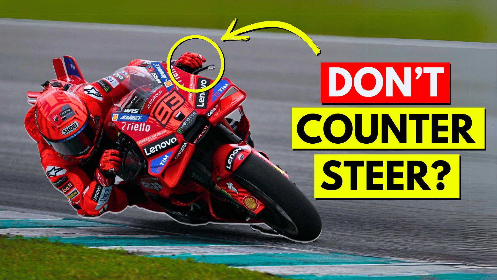 “The best don’t countersteer”. Those were the words said to me by a ...