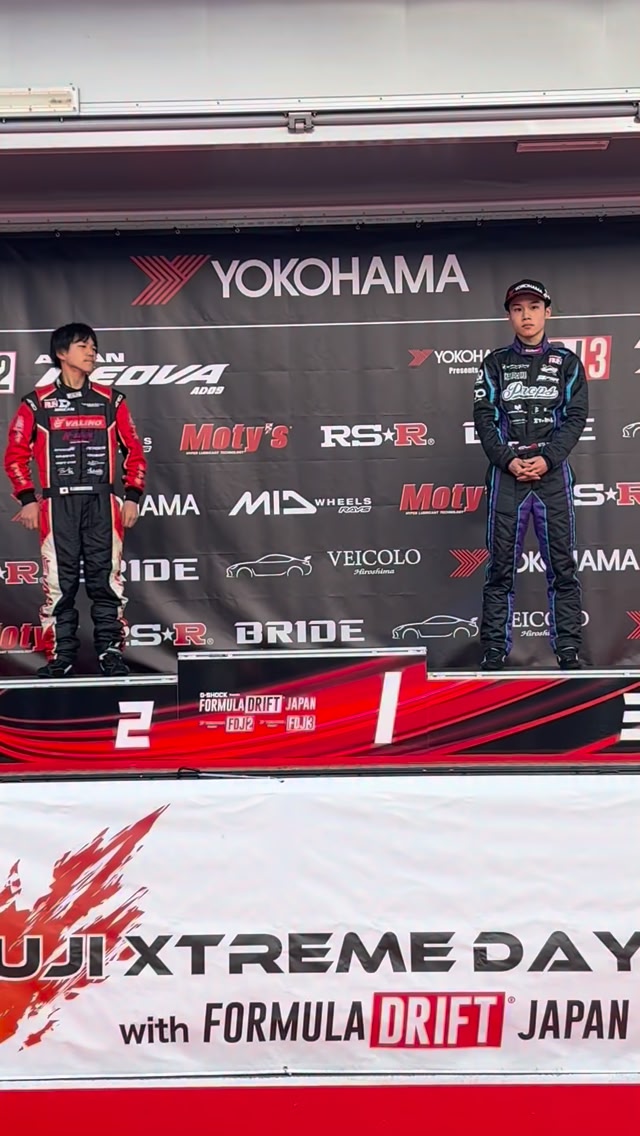 FDJ2優勝🏆ジェイス選手の表彰式の様子とインタビューです😊🎤 是非