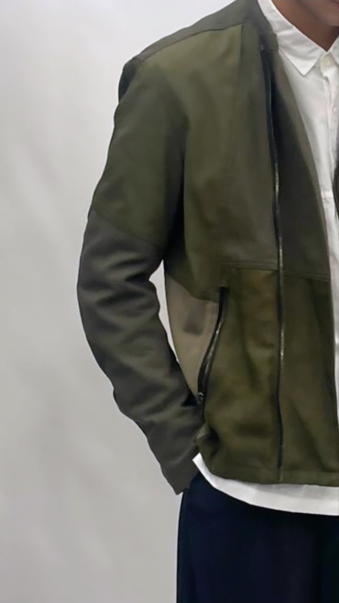 Autograph - Green archive bomber by Haider Ackermann 