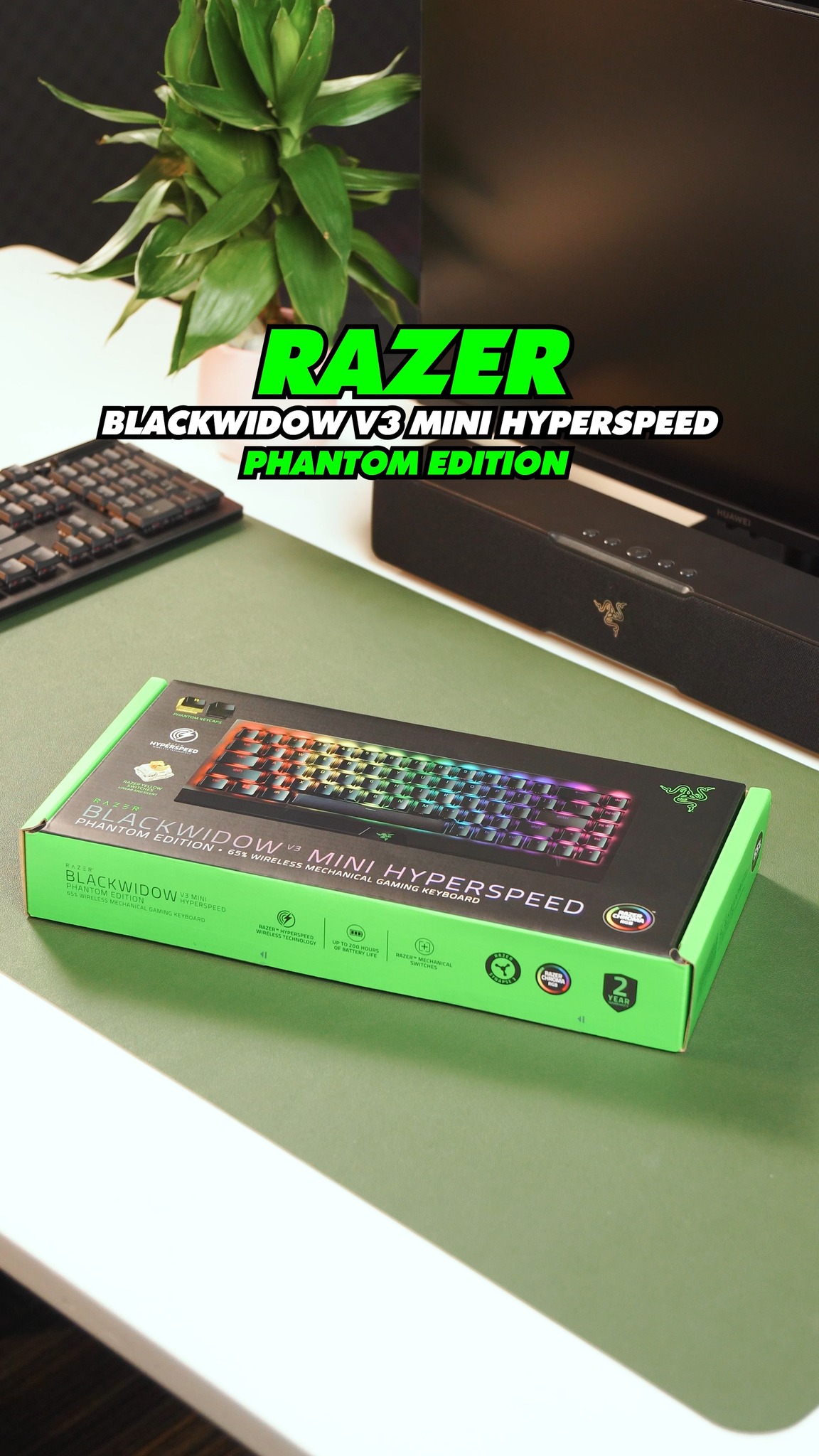 Vậy liệu Razer BlackWidow V3 Mini Hyperspeed Phantom Edition có ngon ...