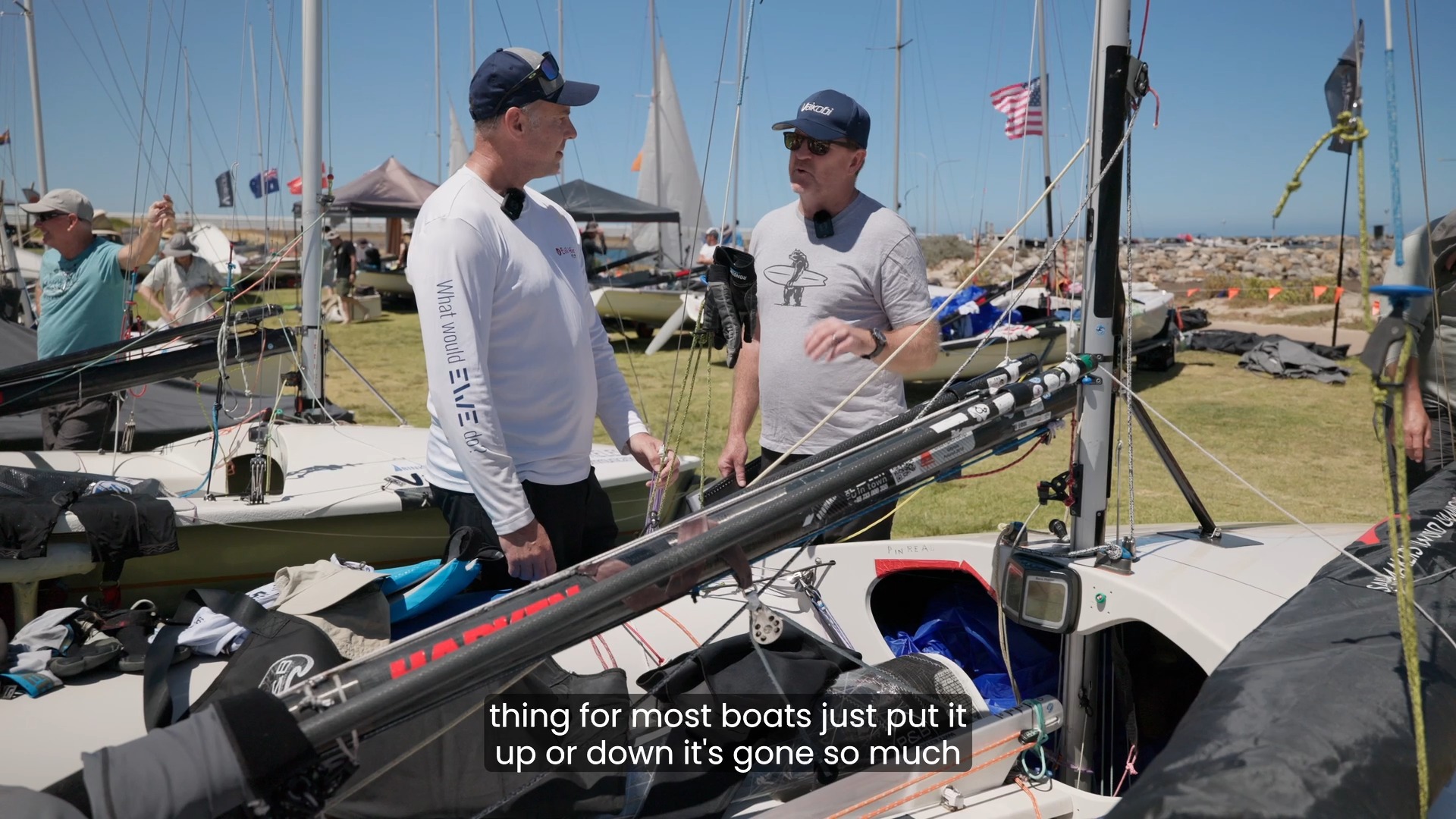 The 505 class has always been a the forefront of dinghy technology ...