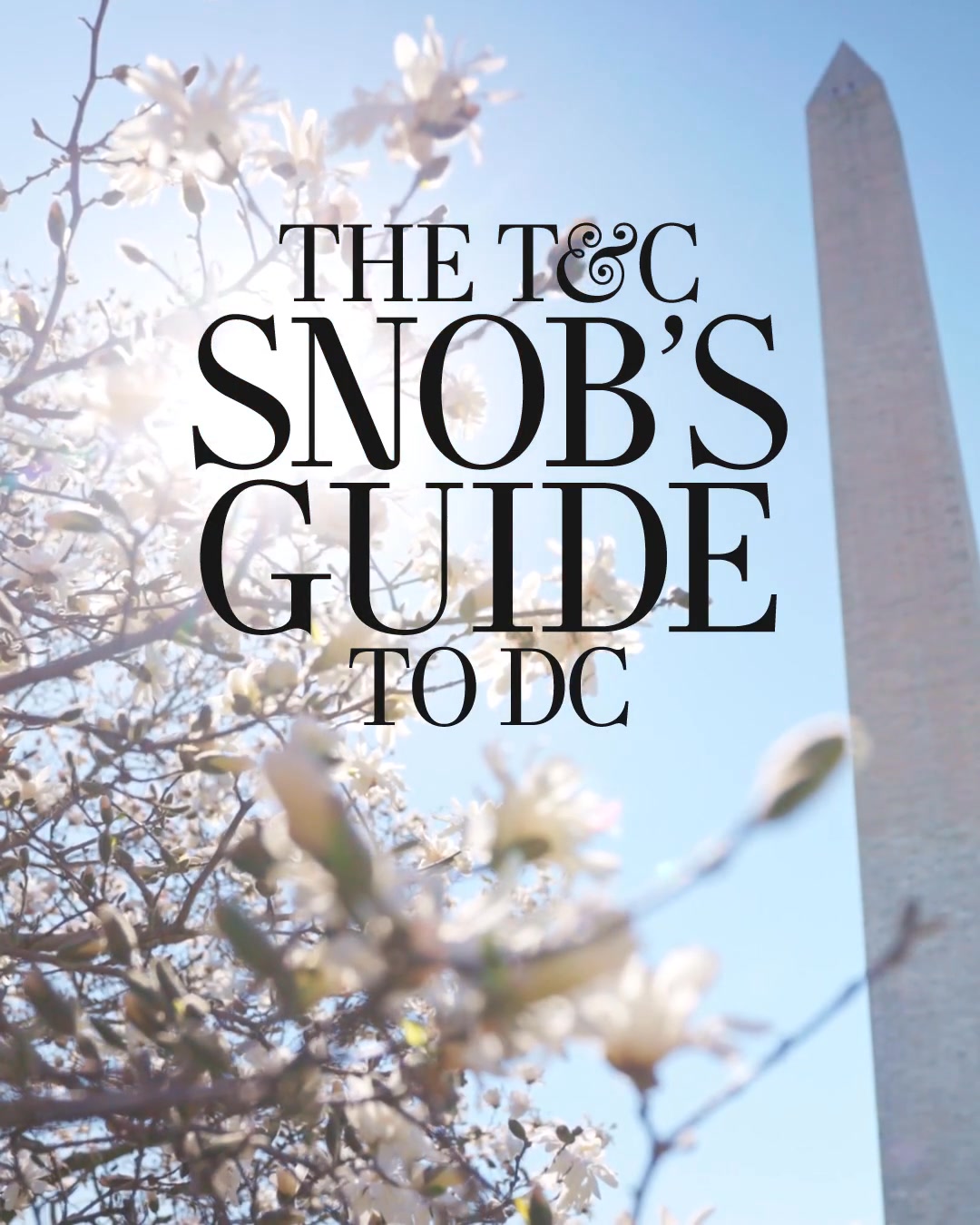 True insiders know that Washington, DC is so much more than a political ...