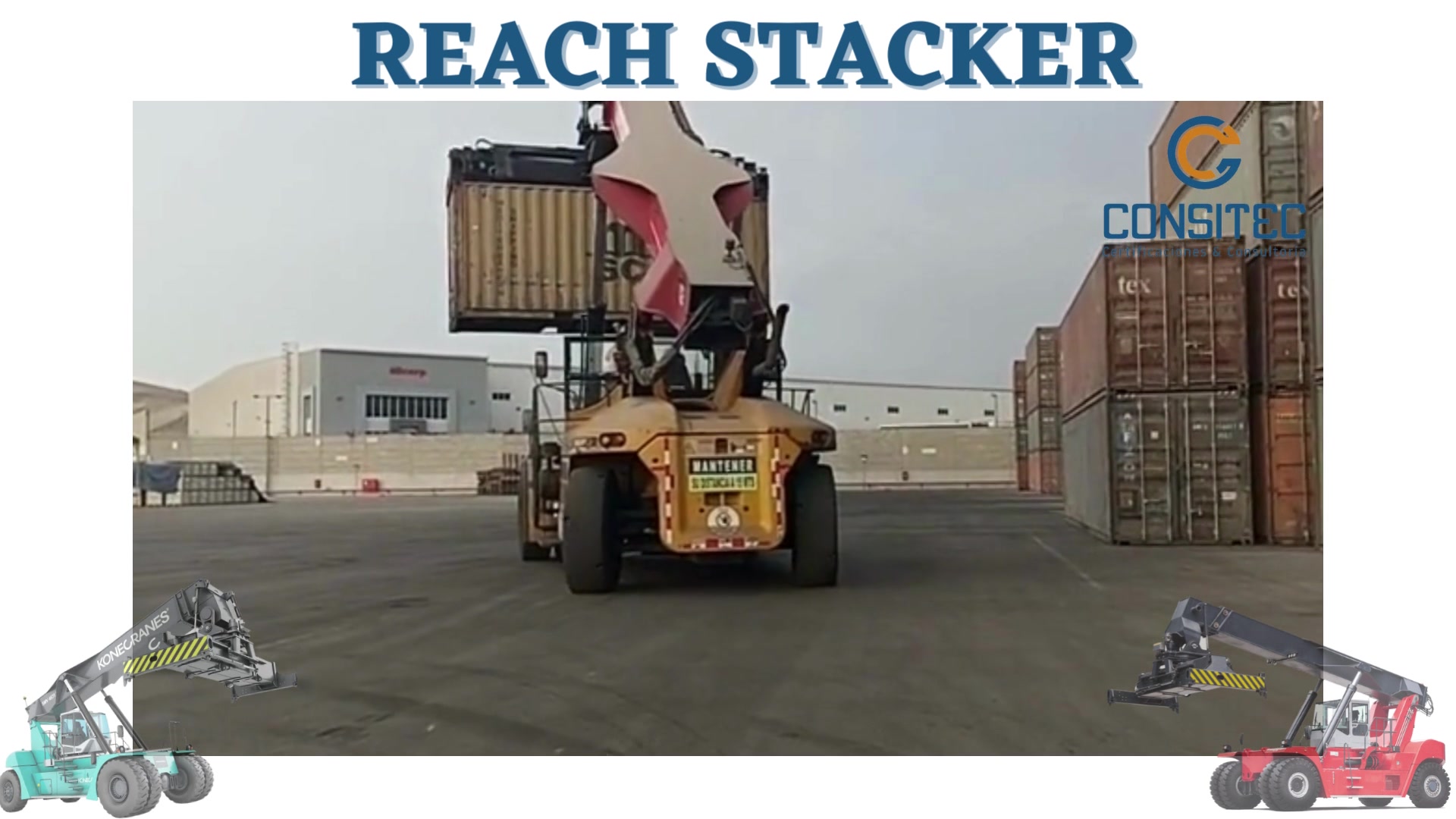 Capacitación en el curso de Reach Stacker 👷🏻‍♂️👷🏻‍♀️ Dirigido a ...