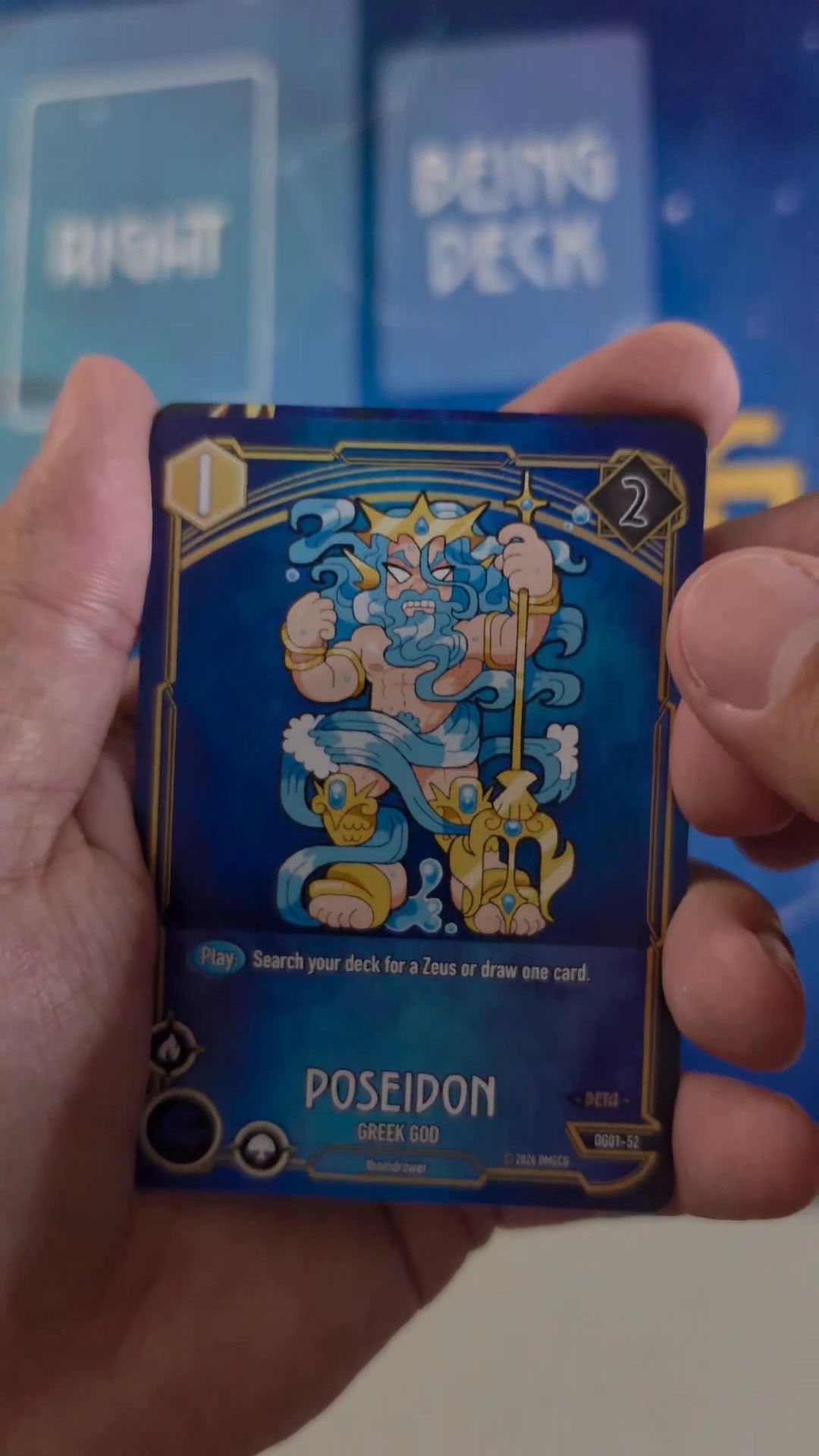 poseidon pokemon card Tyrant of the Oceans, - D-TB02/SP11EN Eeveelution pantheon (Pt 1) by