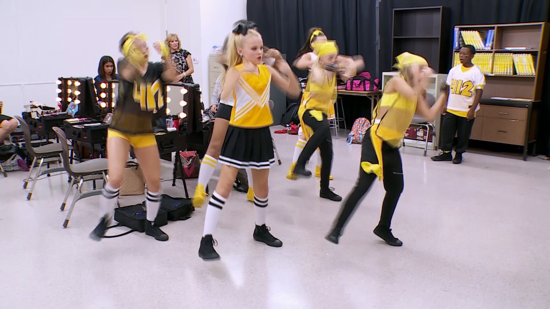 A group of boys performs a hip hop routine with the ALDC team. | Dance ...