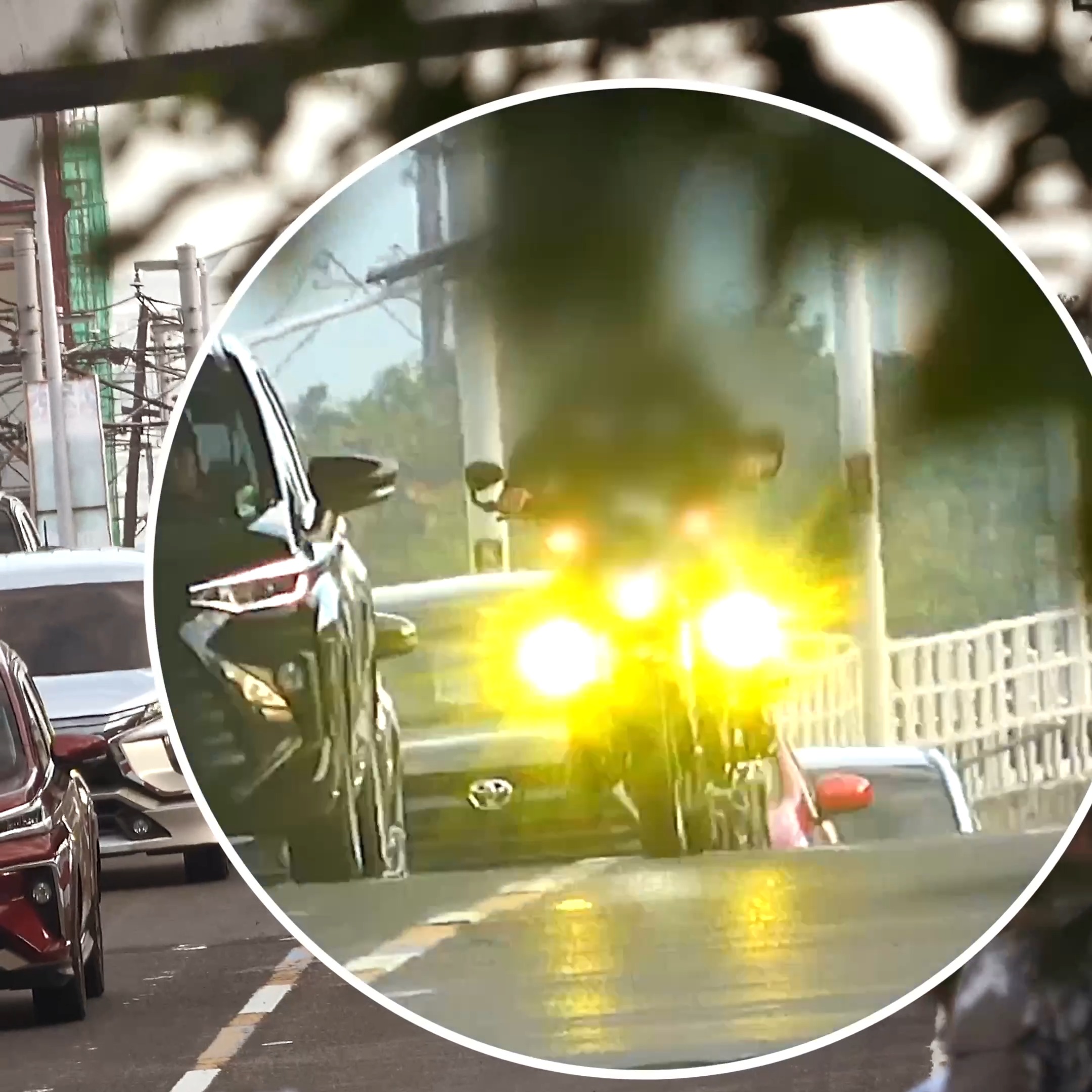 As soon as enforcers from the DOTr-SAICT came into view, several riders ...