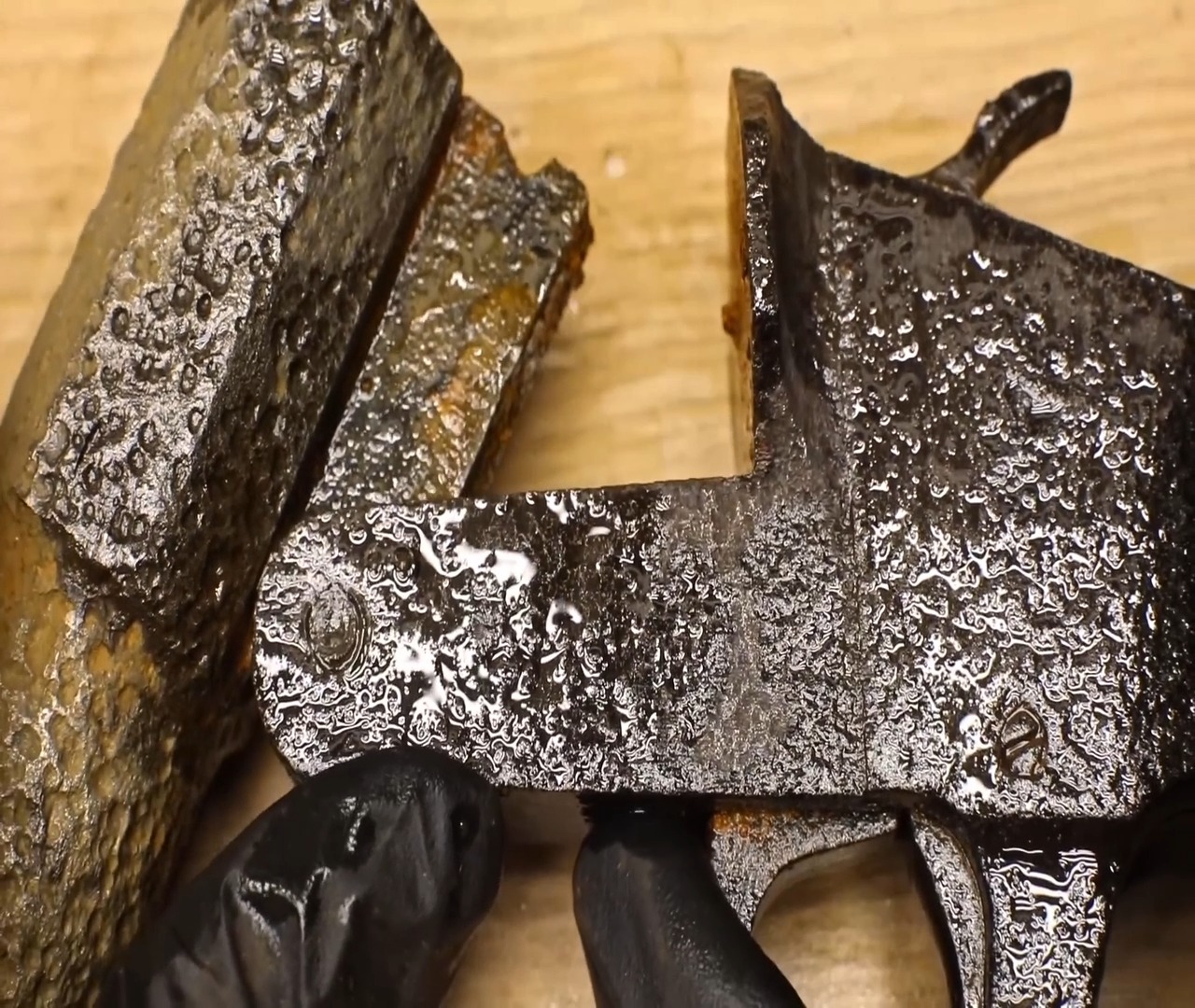 Very Rusty WWII Flare Gun Restoration | Alexander Brain | Facebook