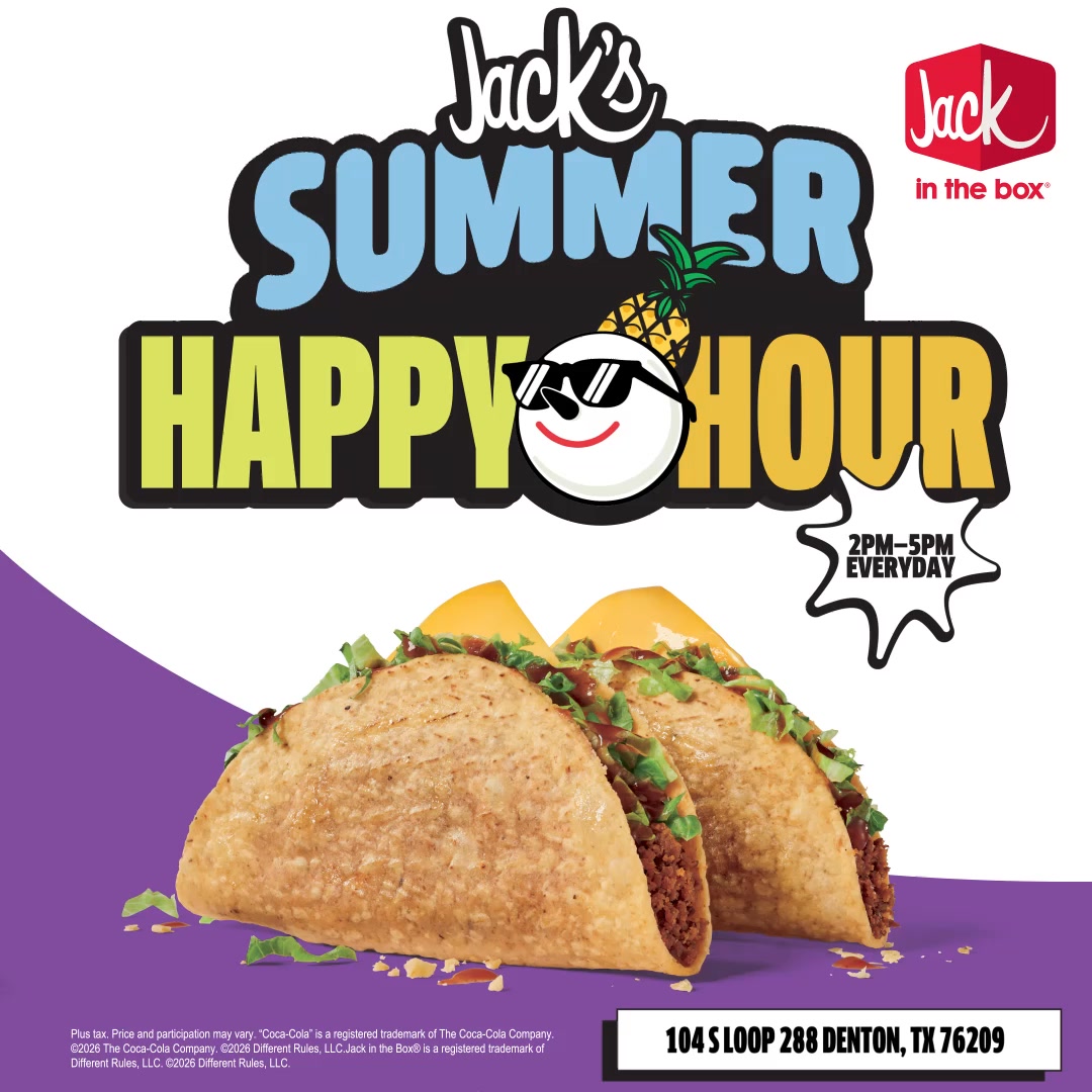 ❁⃘*.゜ サマーティー様❁⃘*.゜Jack In The Box すのチル Jack's Summer Happy Hour is serving up your favorites for less