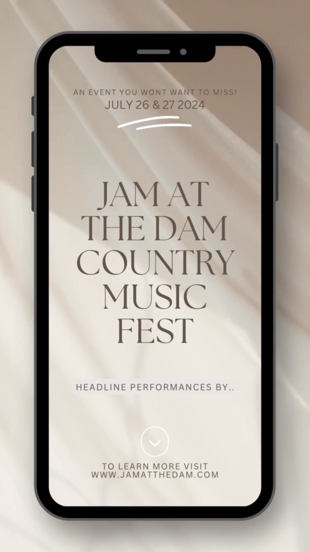 Coming up this weekend: Jam At The Dam is going to be huge! Monroe