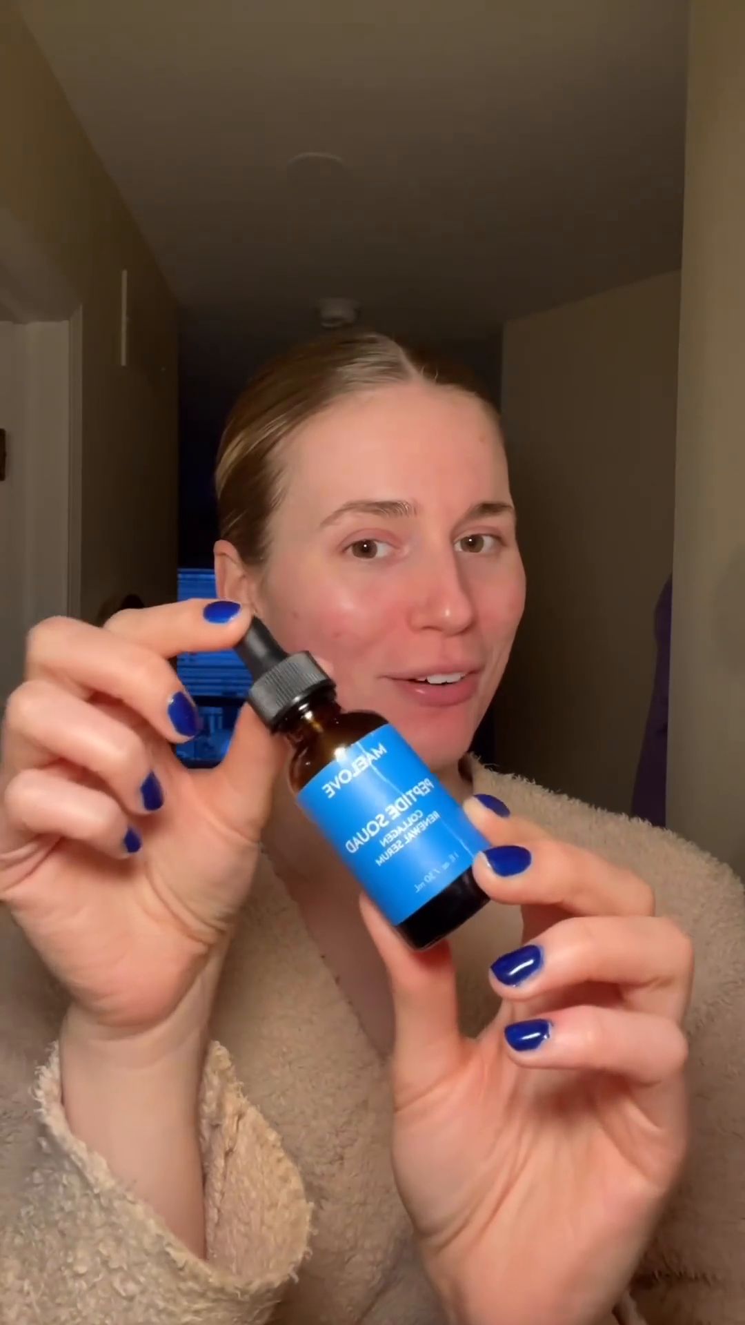 When @hannahchody travels, her Squalane + Copper Peptide Rapid Plumping Serum comes with her. GHK-Cu copper peptides are among the most clinically studied actives in skincare. They signal your skin to produce