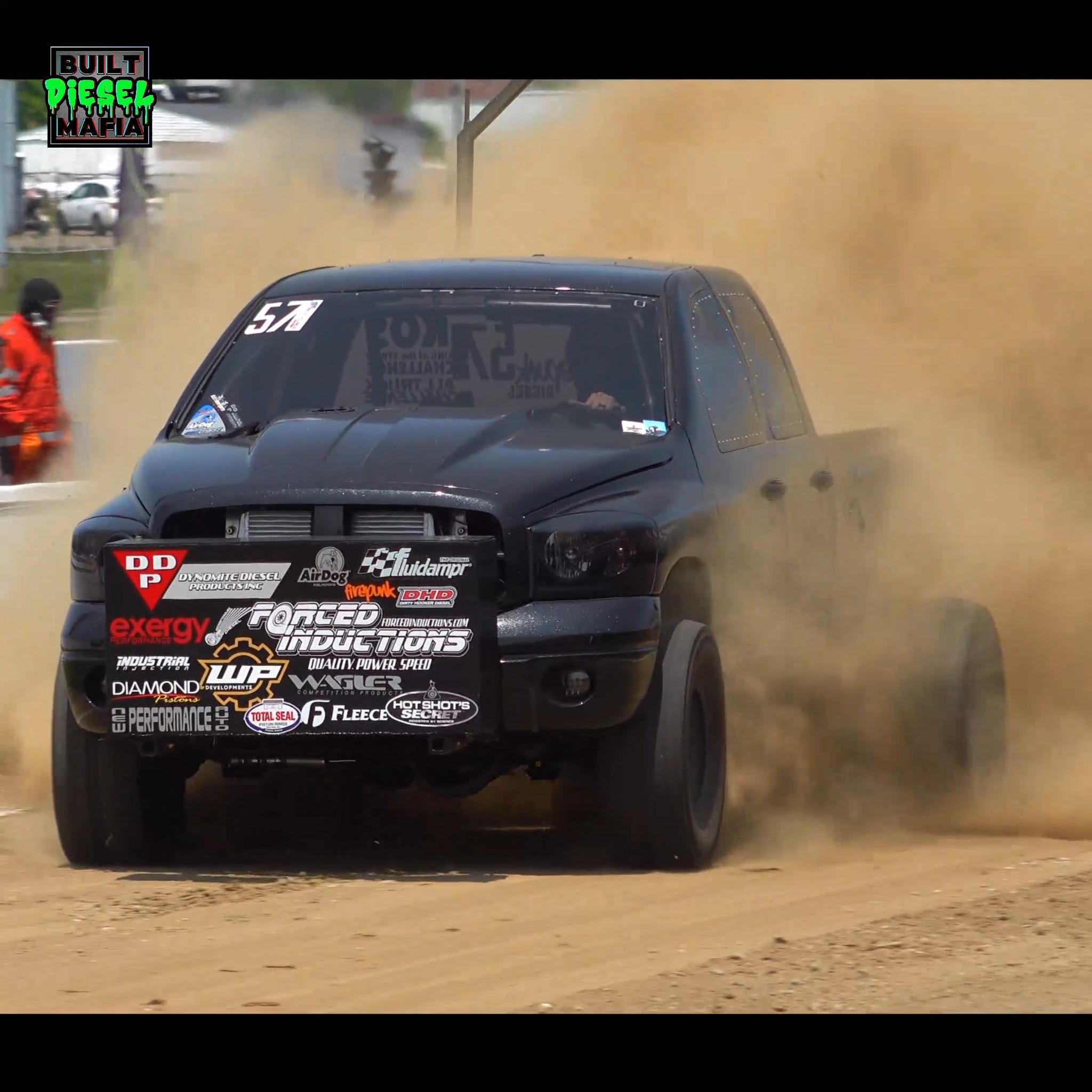 Josh McCormack powering down the track at Ultimate Callout Challenge ...