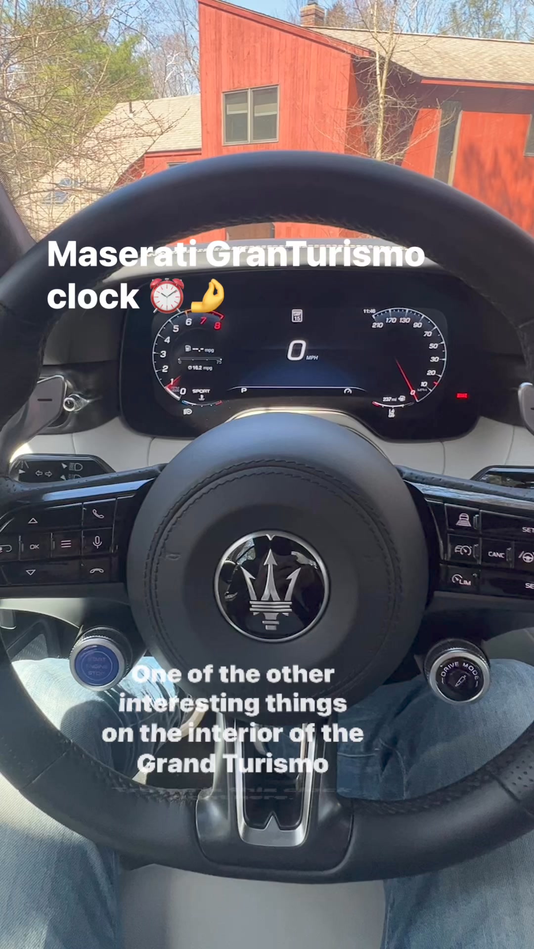 Is the #Maserati #GranTurismo Trofeo's clever clock worthy of a